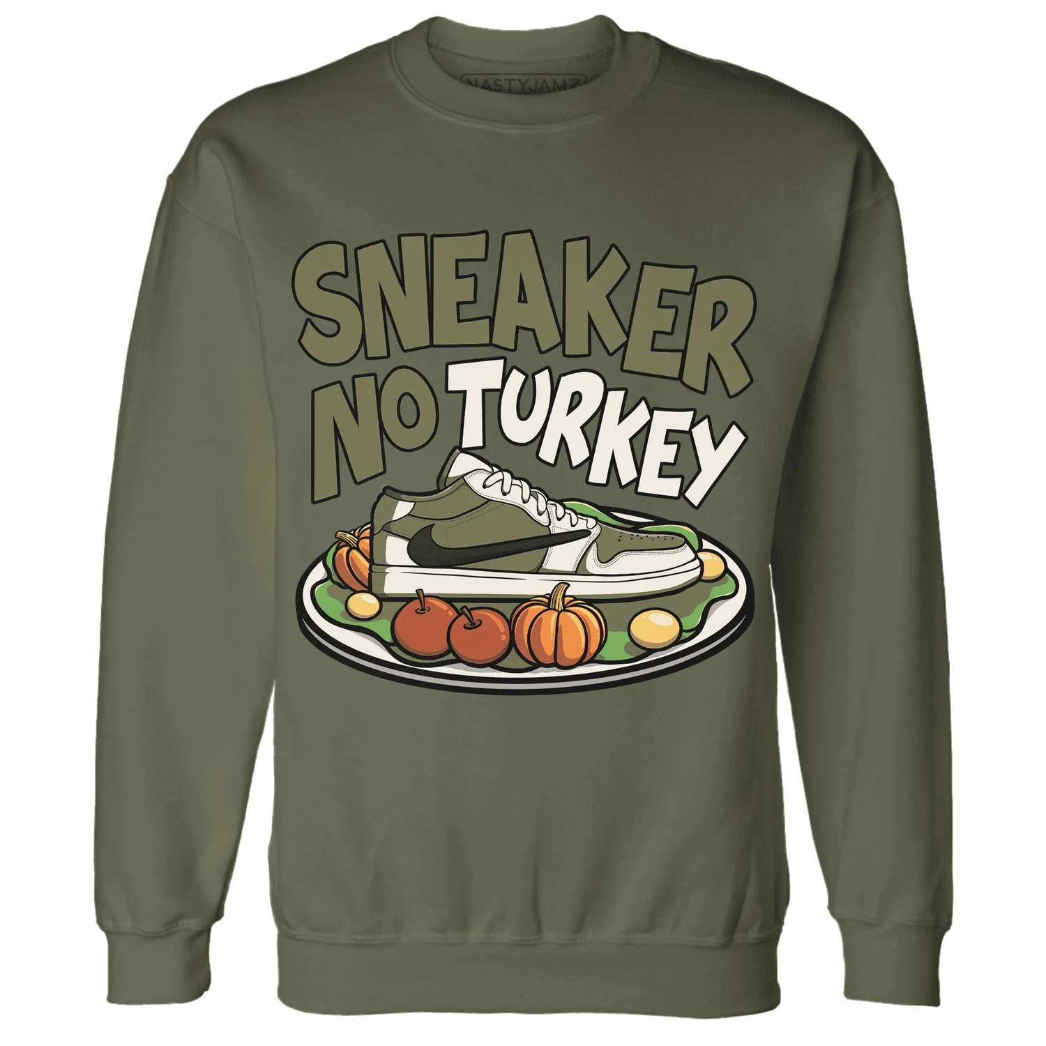 Medium-Olive-1s-NastyJamz-Sweatshirt-Match-Sneaker-No-Turkey