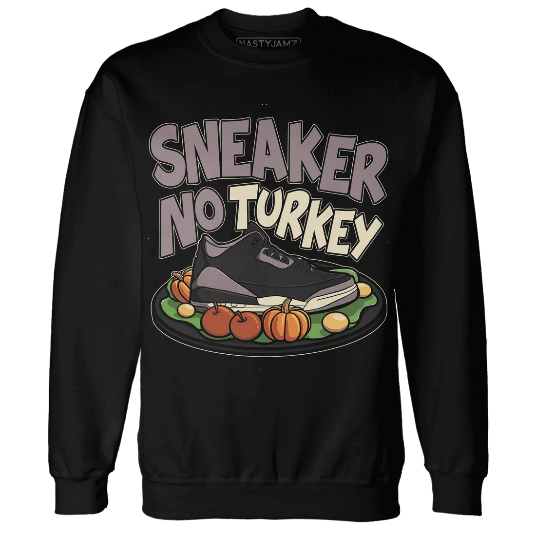 Black-Violet-Ore-3s-NastyJamz-Sweatshirt-Match-Sneaker-No-Turkey