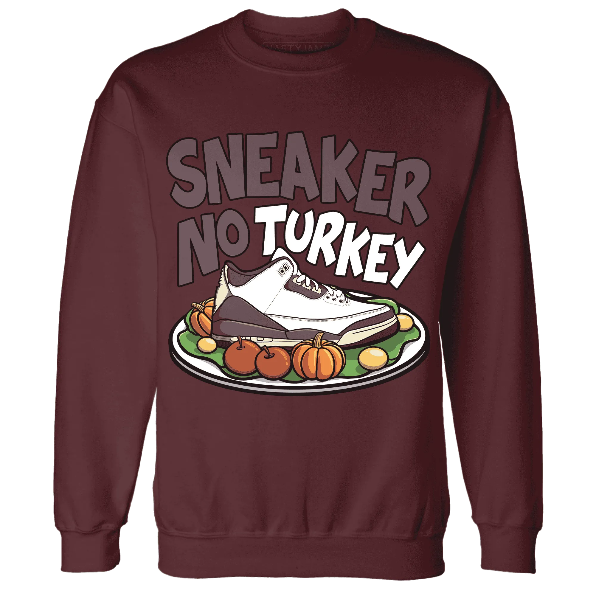 Burgundy-Crush-3s-NastyJamz-Sweatshirt-Match-Sneaker-No-Turkey