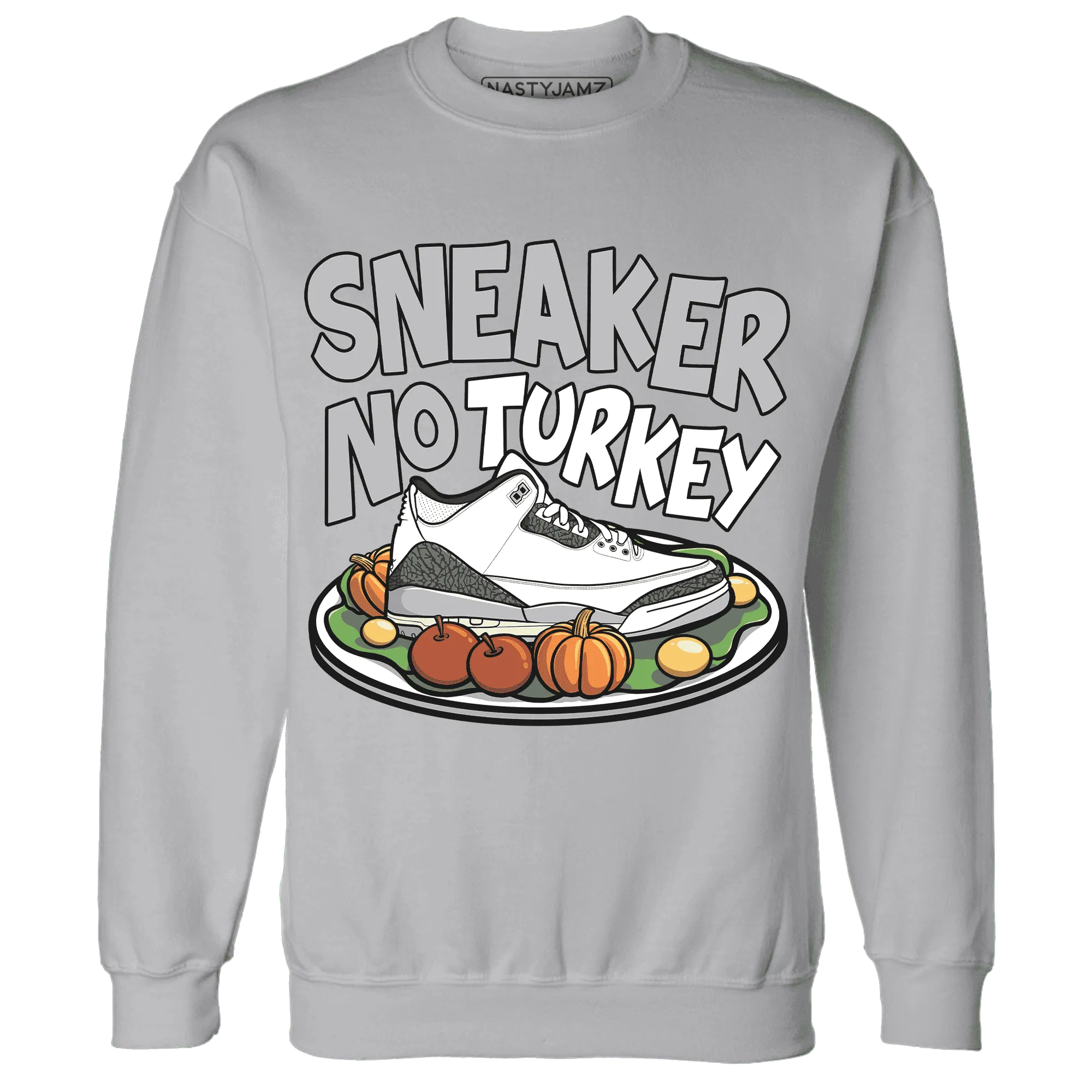 Cement-Grey-3s-NastyJamz-Sweatshirt-Match-Sneaker-No-Turkey