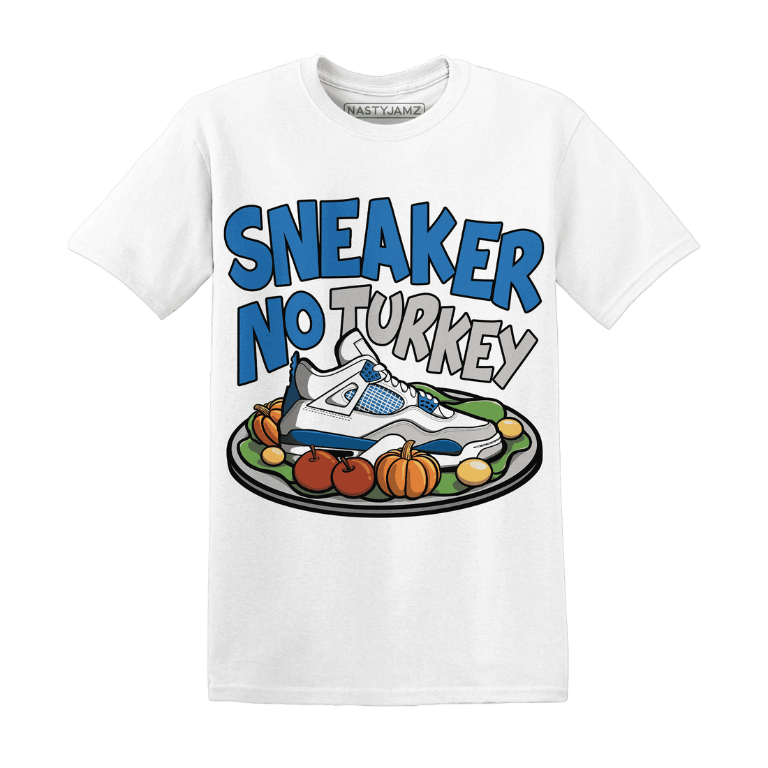 Industrial-Blue-4s-NastyJamz-T-Shirt-Match-Sneaker-No-Turkey