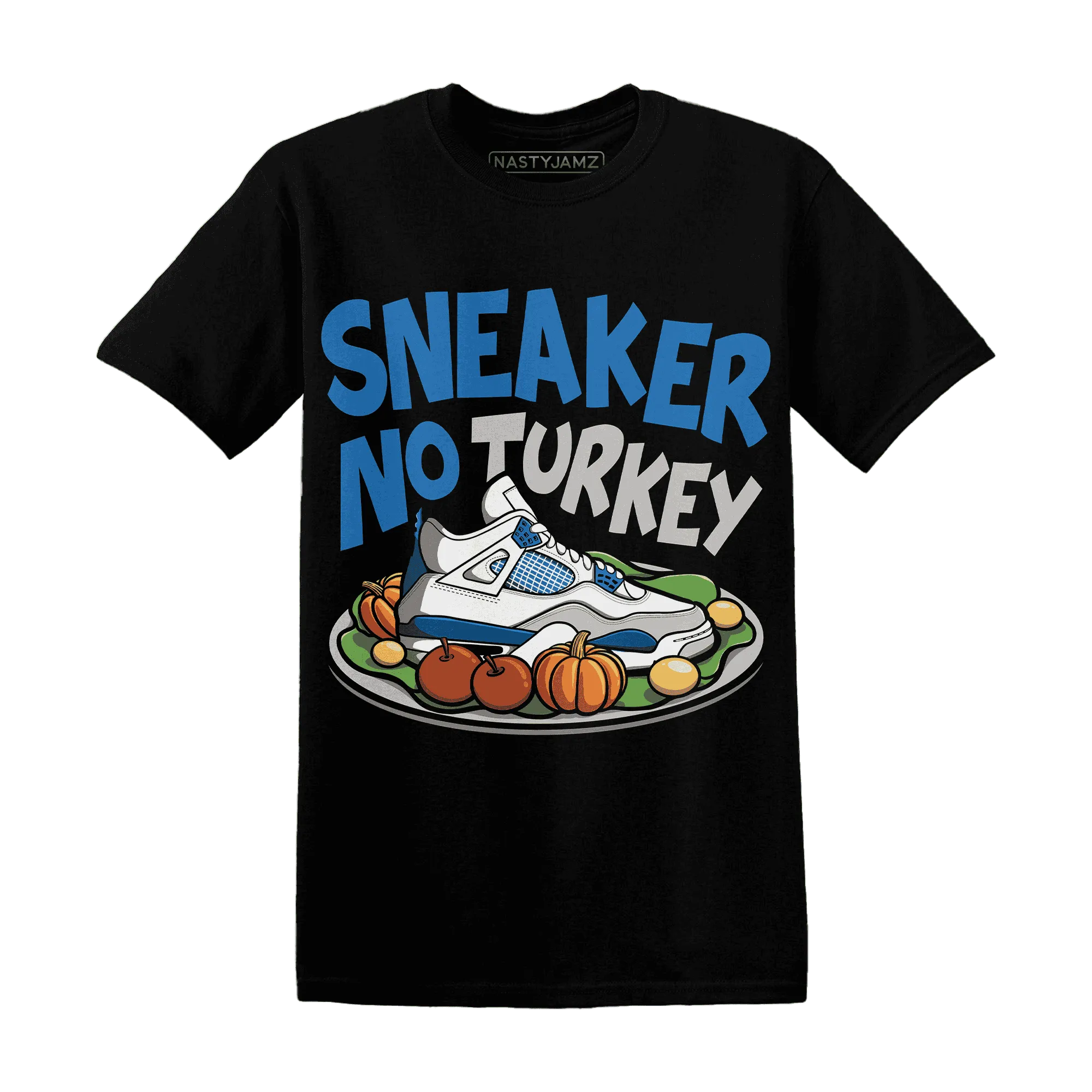 Industrial-Blue-4s-NastyJamz-T-Shirt-Match-Sneaker-No-Turkey