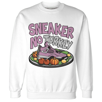 Orchid-Neutral-Grey-Black-White-4s-NastyJamz-Sweatshirt-Match-Sneaker-No-Turkey