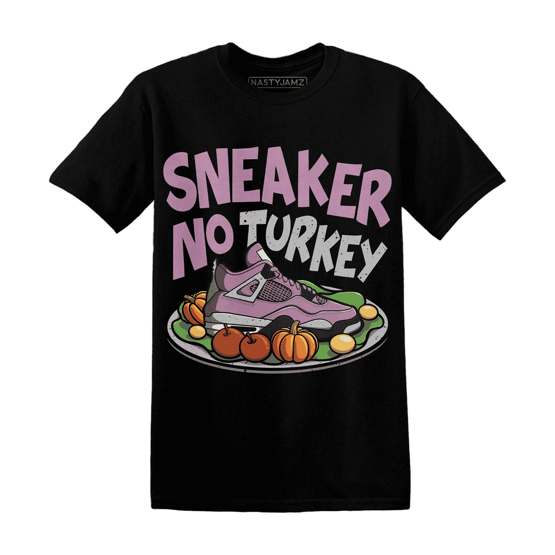 Orchid-Neutral-Grey-Black-White-4s-NastyJamz-T-Shirt-Match-Sneaker-No-Turkey