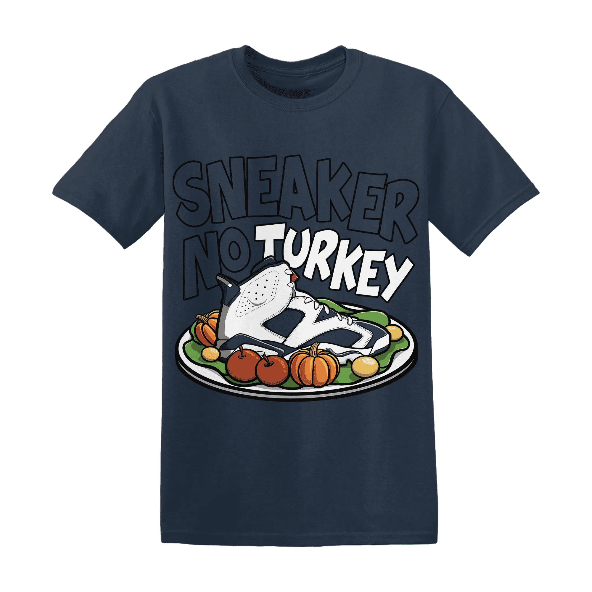 White-Navy-6s-NastyJamz-T-Shirt-Match-Sneaker-No-Turkey