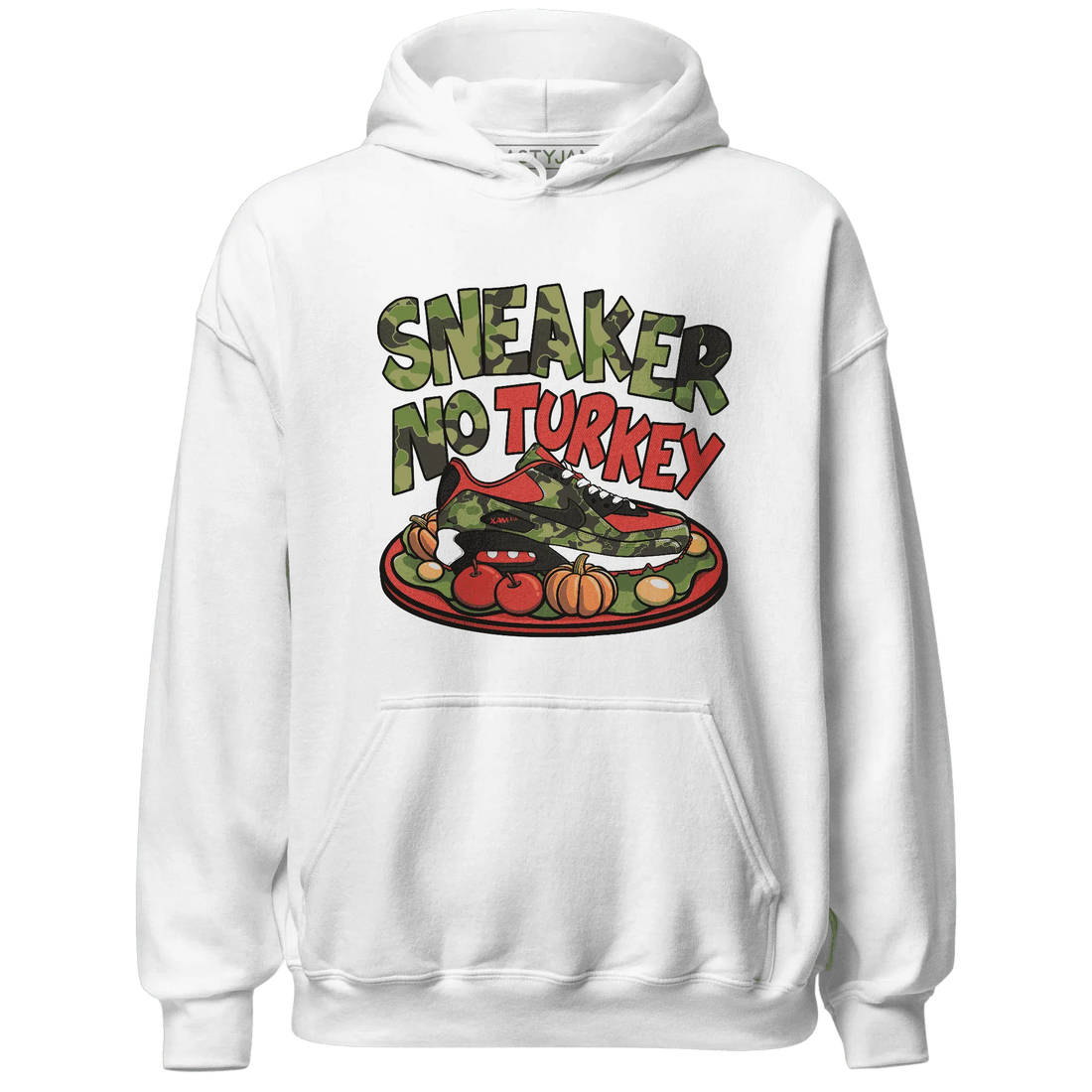 AM-90-Dark-Sage-Solar-Red-NastyJamz-Hoodie-Match-Sneaker-No-Turkey