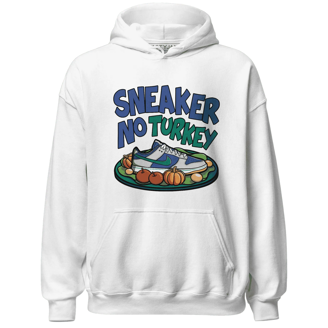 Dunk-Hyper-Royal-Malachite-NastyJamz-Hoodie-Match-Sneaker-No-Turkey