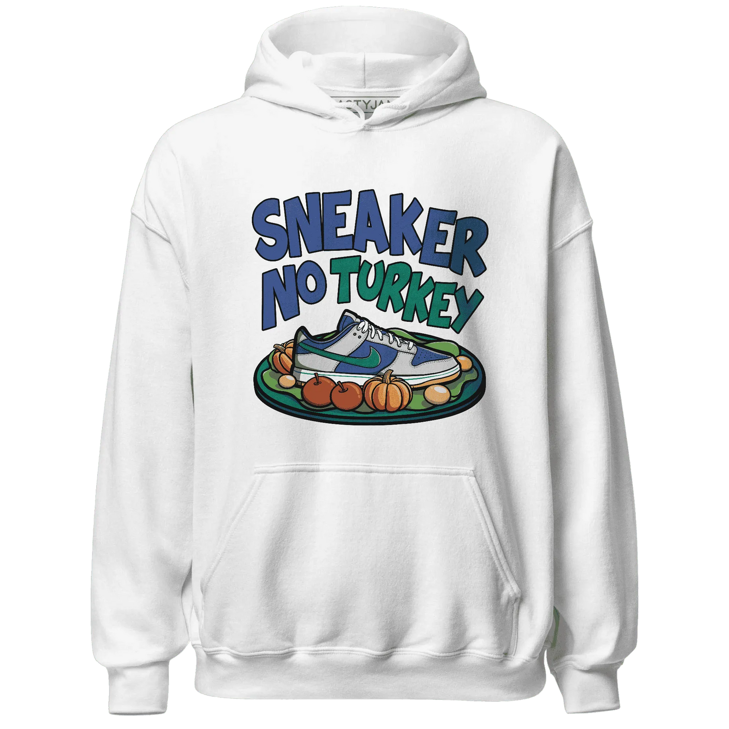 Dunk-Hyper-Royal-Malachite-NastyJamz-Hoodie-Match-Sneaker-No-Turkey