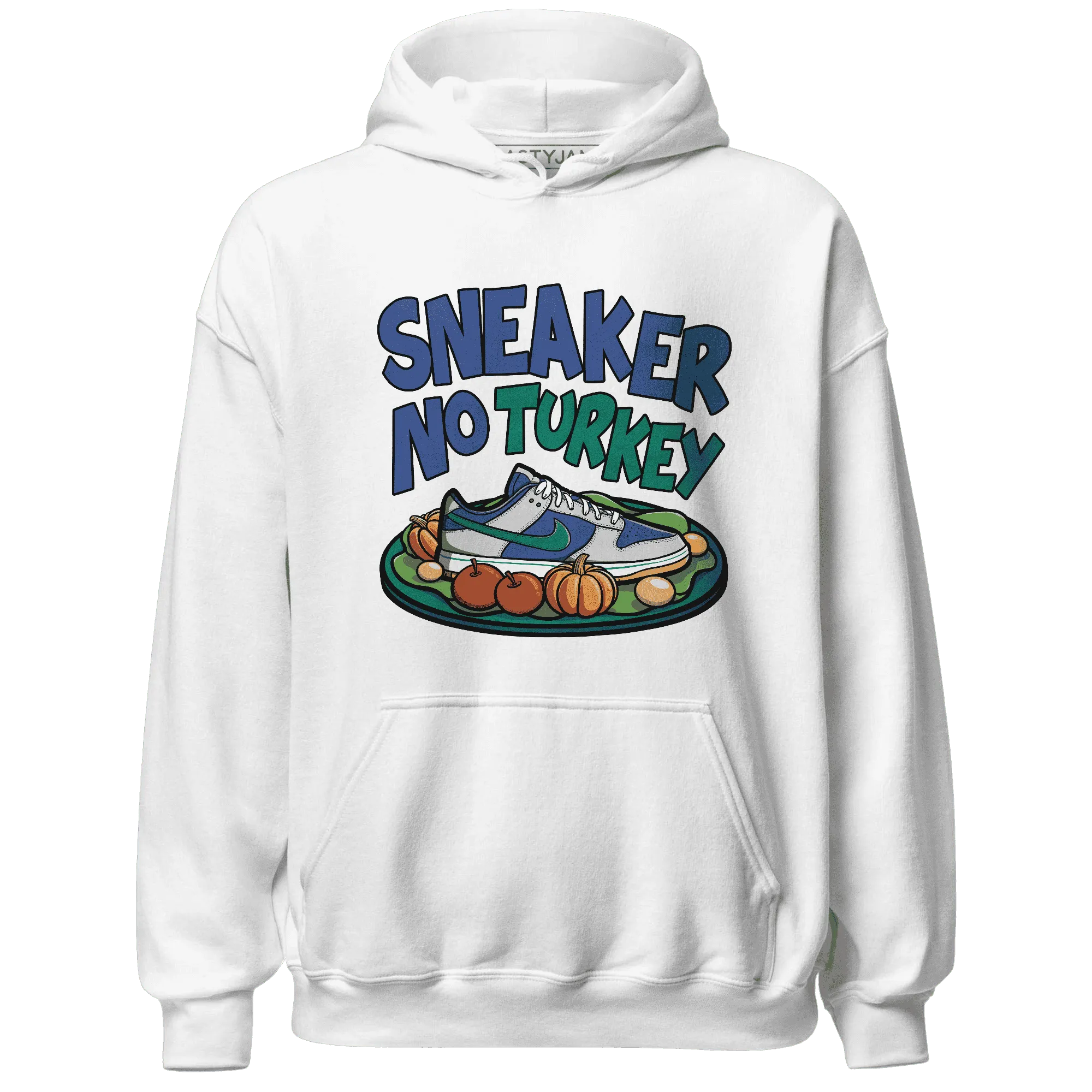 Dunk-Hyper-Royal-Malachite-NastyJamz-Hoodie-Match-Sneaker-No-Turkey