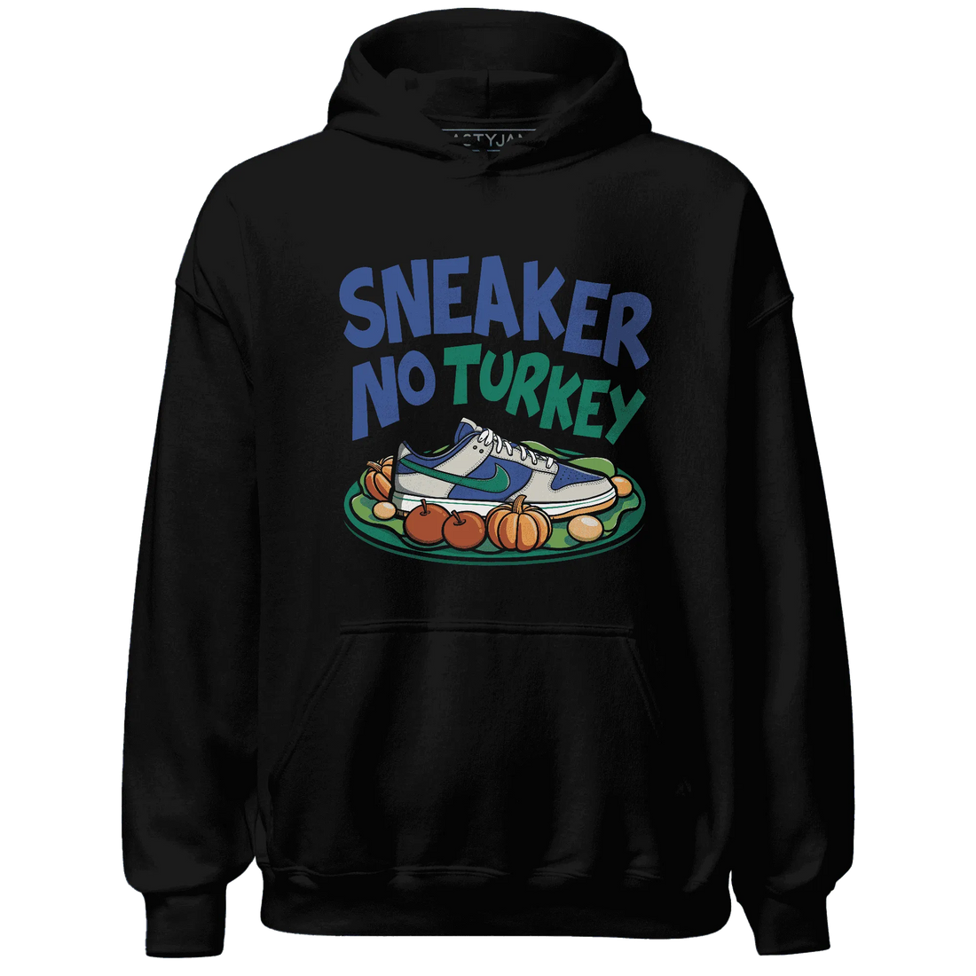 Dunk-Hyper-Royal-Malachite-NastyJamz-Hoodie-Match-Sneaker-No-Turkey