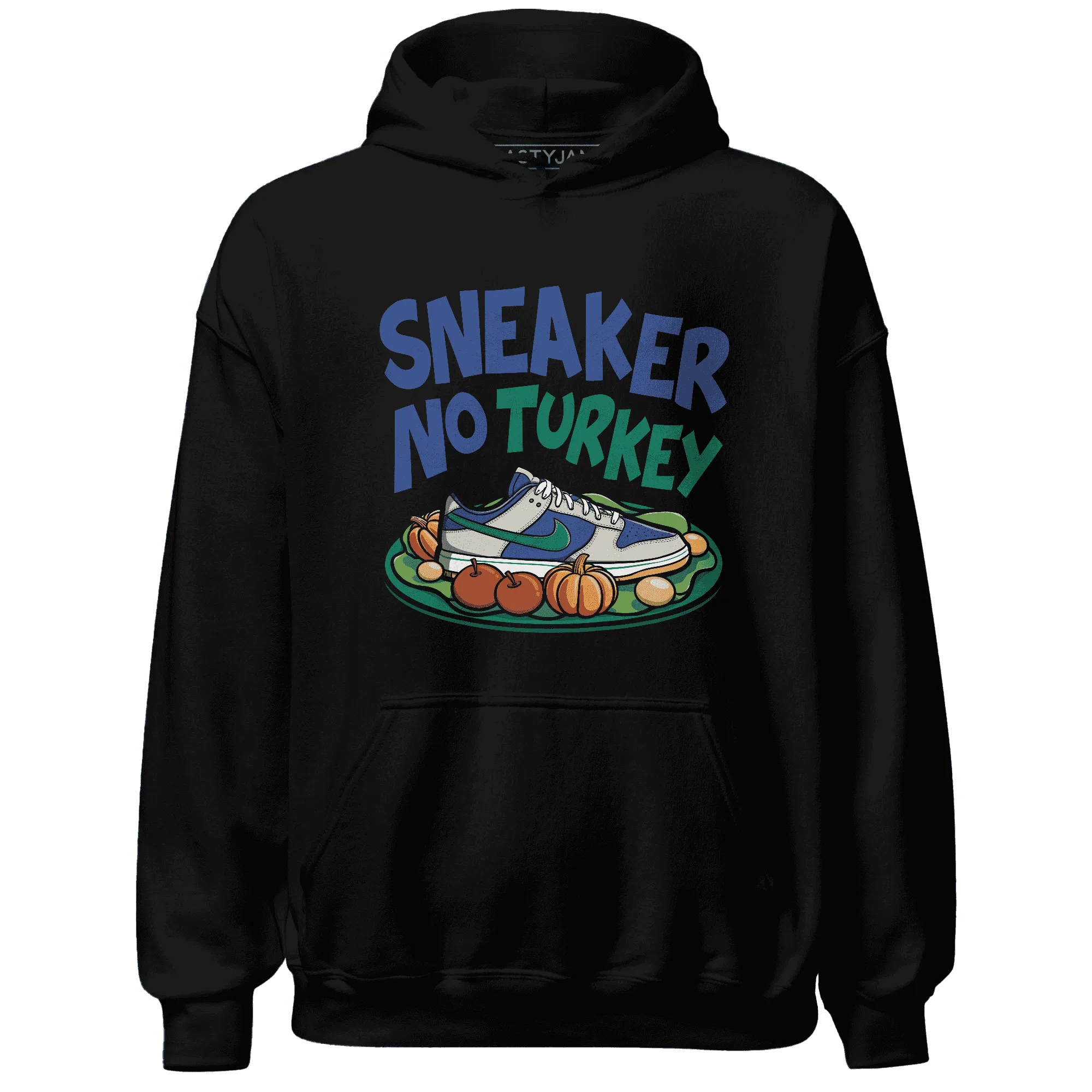 Dunk-Hyper-Royal-Malachite-NastyJamz-Hoodie-Match-Sneaker-No-Turkey