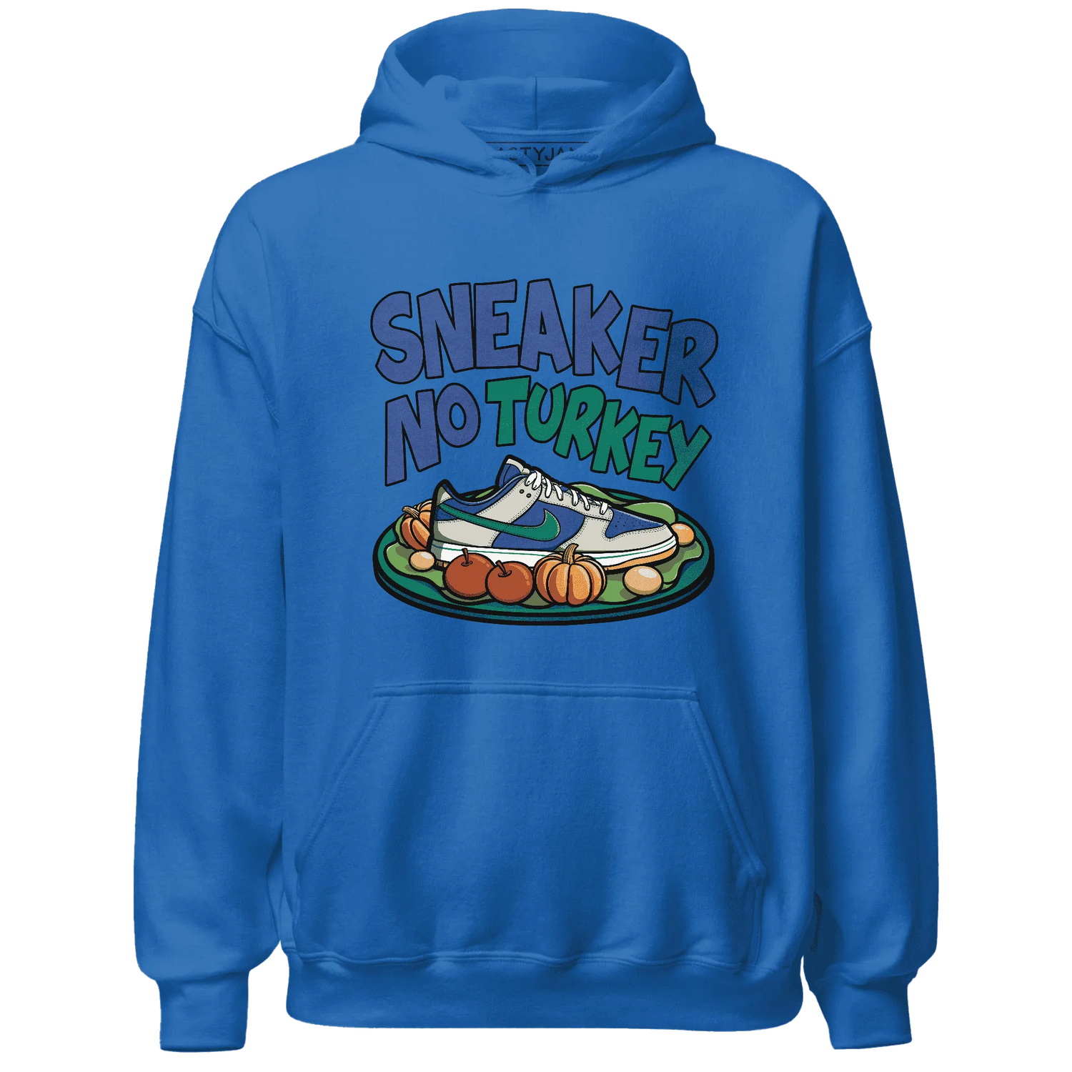 Dunk-Hyper-Royal-Malachite-NastyJamz-Hoodie-Match-Sneaker-No-Turkey