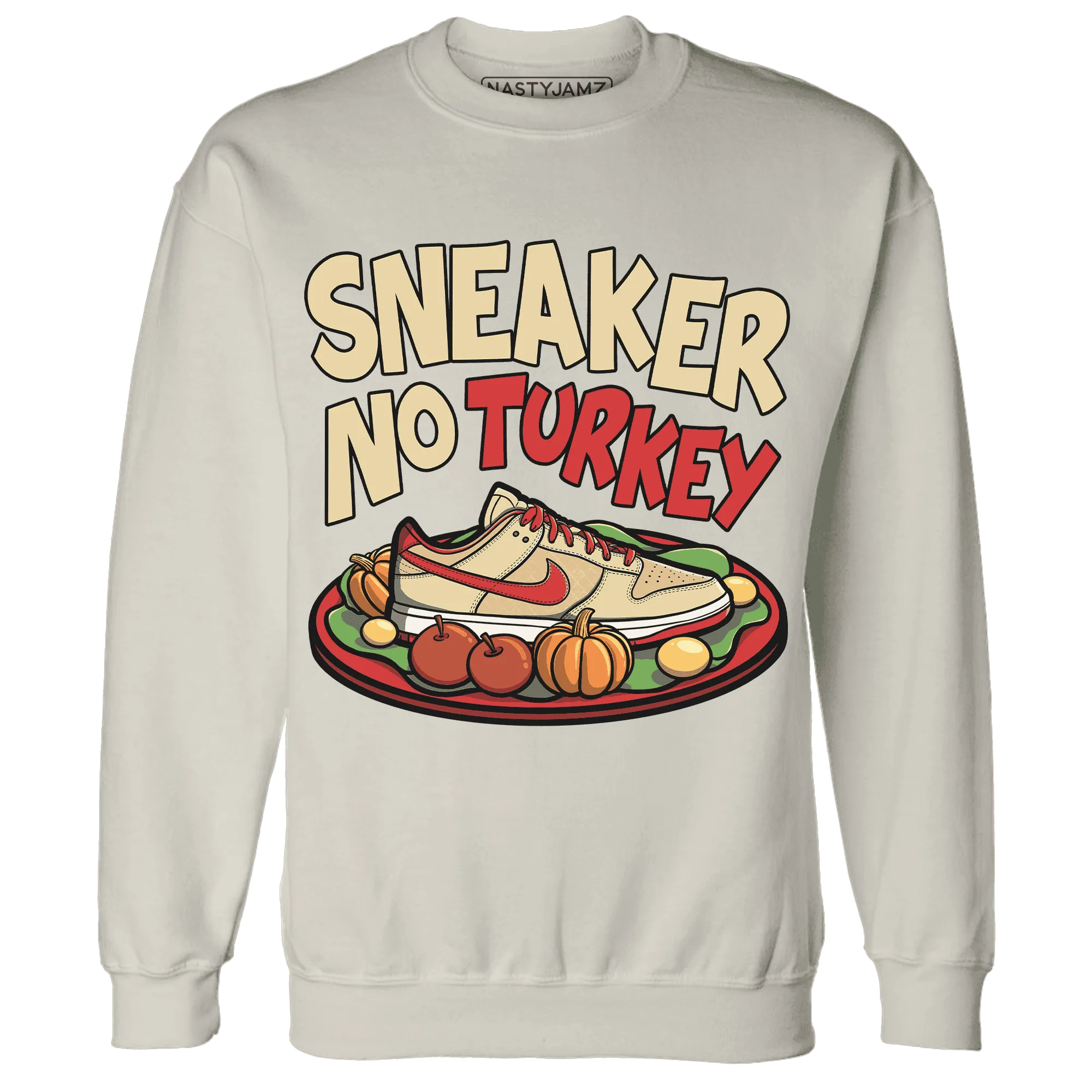 Dunk-Strawberry-Waffle-NastyJamz-Sweatshirt-Match-Sneaker-No-Turkey