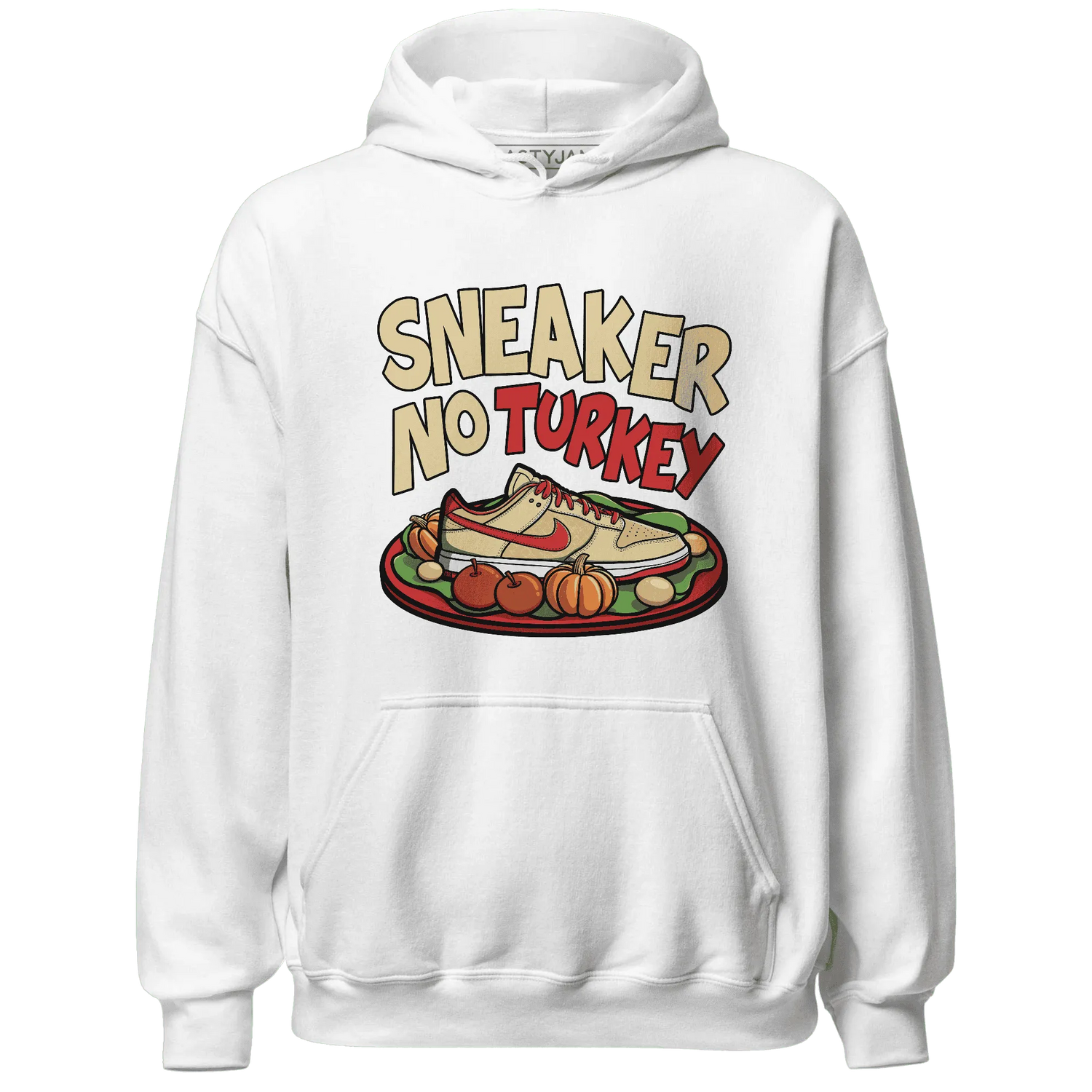 Dunk-Strawberry-Waffle-NastyJamz-Hoodie-Match-Sneaker-No-Turkey