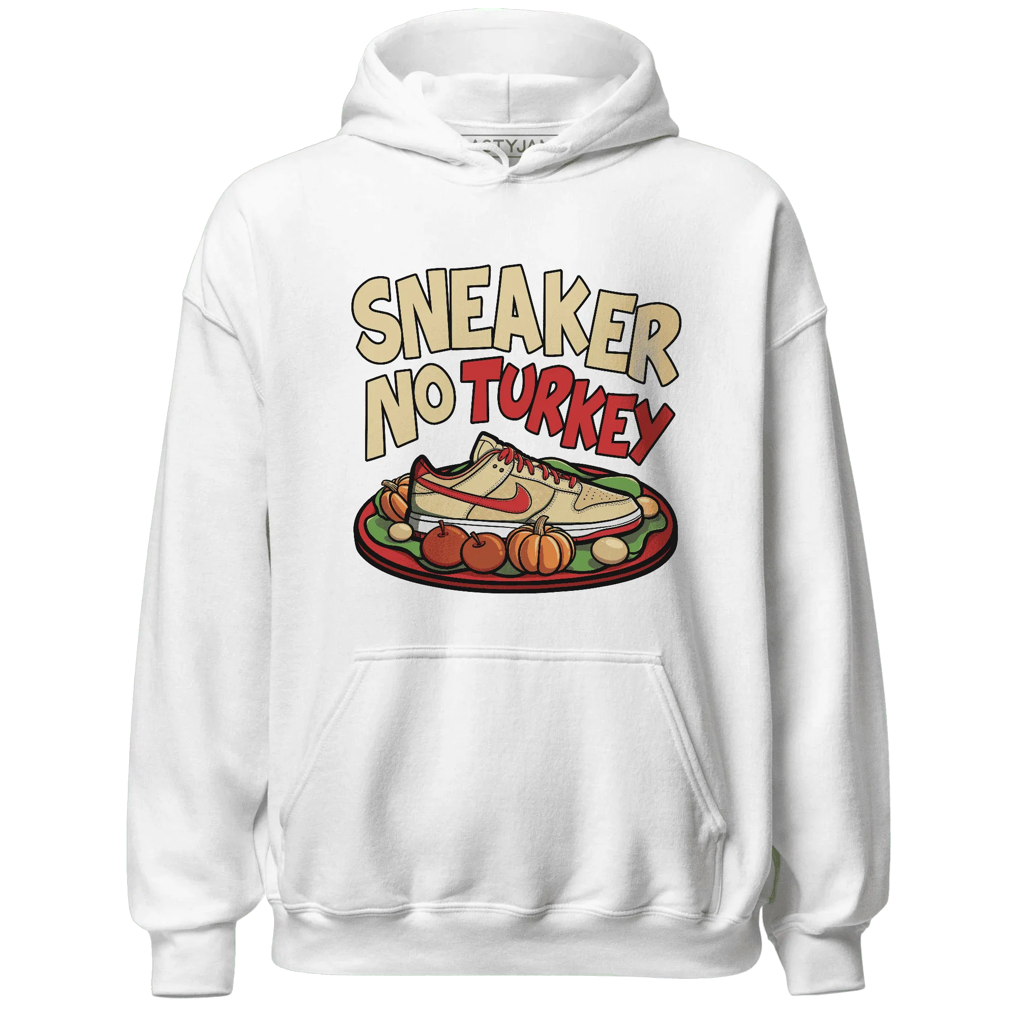 Dunk-Strawberry-Waffle-NastyJamz-Hoodie-Match-Sneaker-No-Turkey