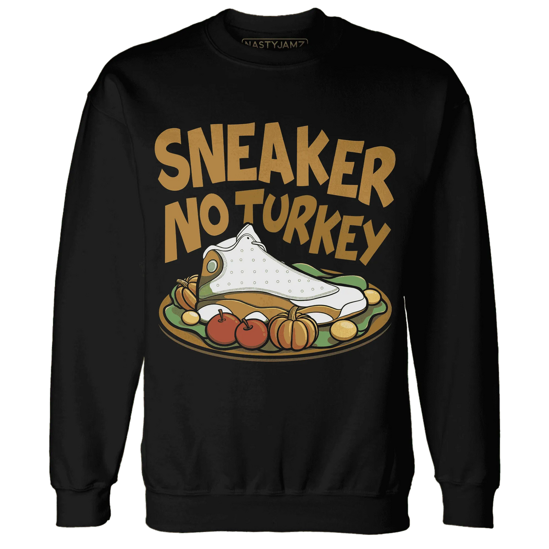 Wheat-13s-NastyJamz-Sweatshirt-Match-Sneaker-No-Turkey