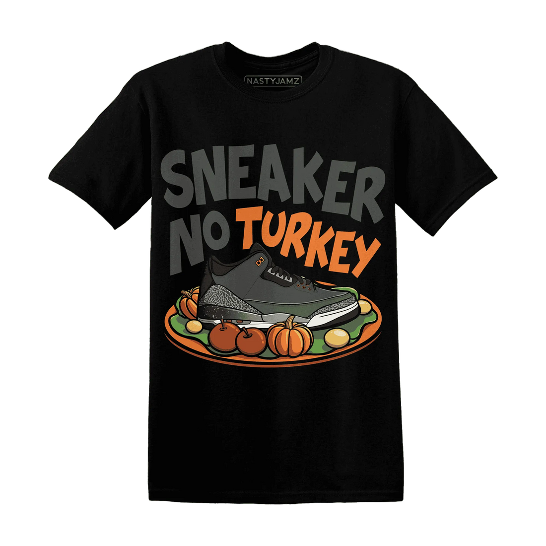 Fear-Pack-3s-NastyJamz-T-Shirt-Match-Sneaker-No-Turkey