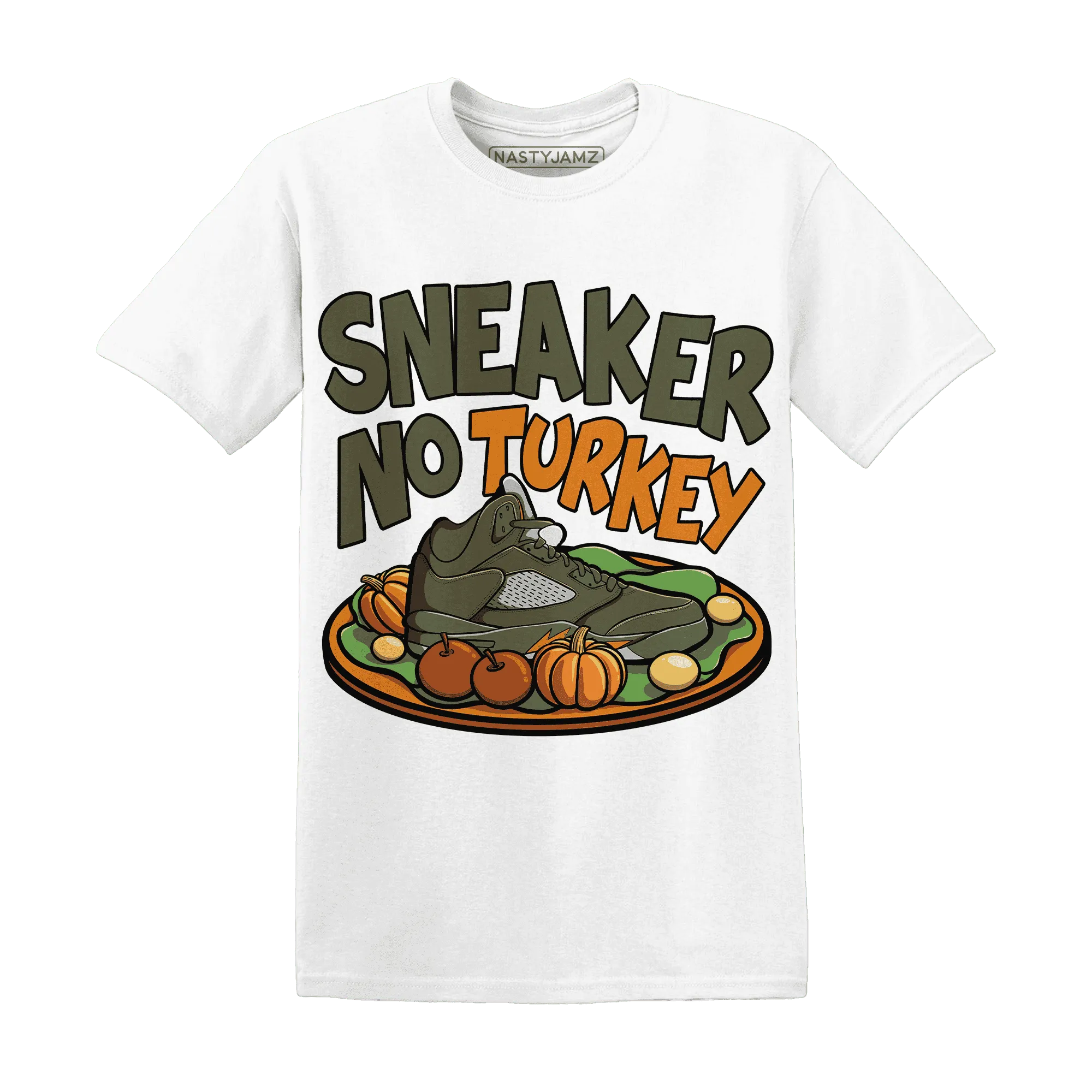 Olive-5s-NastyJamz-T-Shirt-Match-Sneaker-No-Turkey