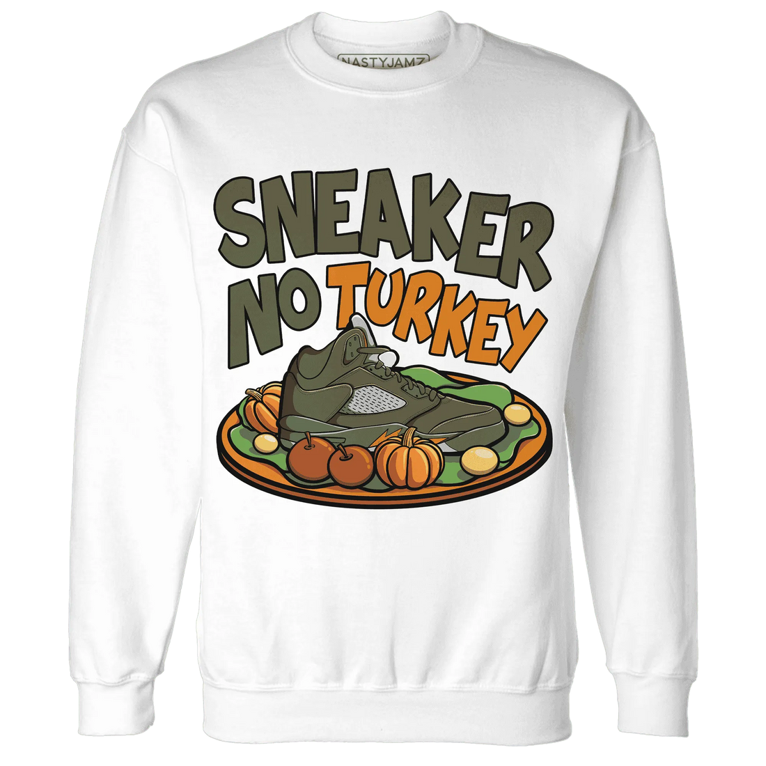 Olive-5s-NastyJamz-Sweatshirt-Match-Sneaker-No-Turkey