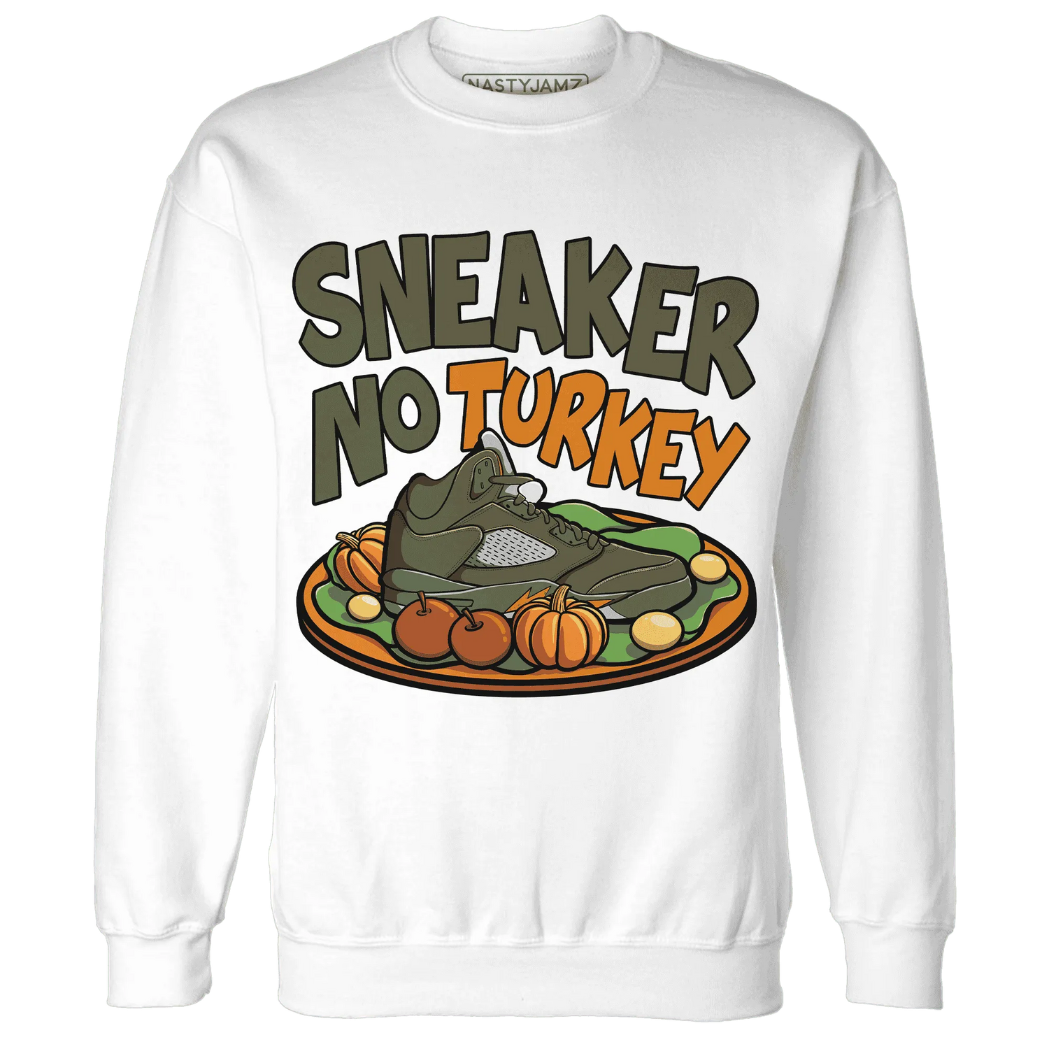 Olive-5s-NastyJamz-Sweatshirt-Match-Sneaker-No-Turkey