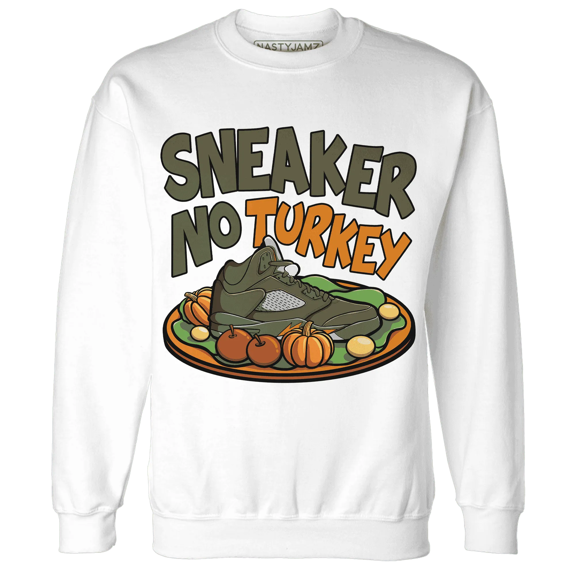 Olive-5s-NastyJamz-Sweatshirt-Match-Sneaker-No-Turkey