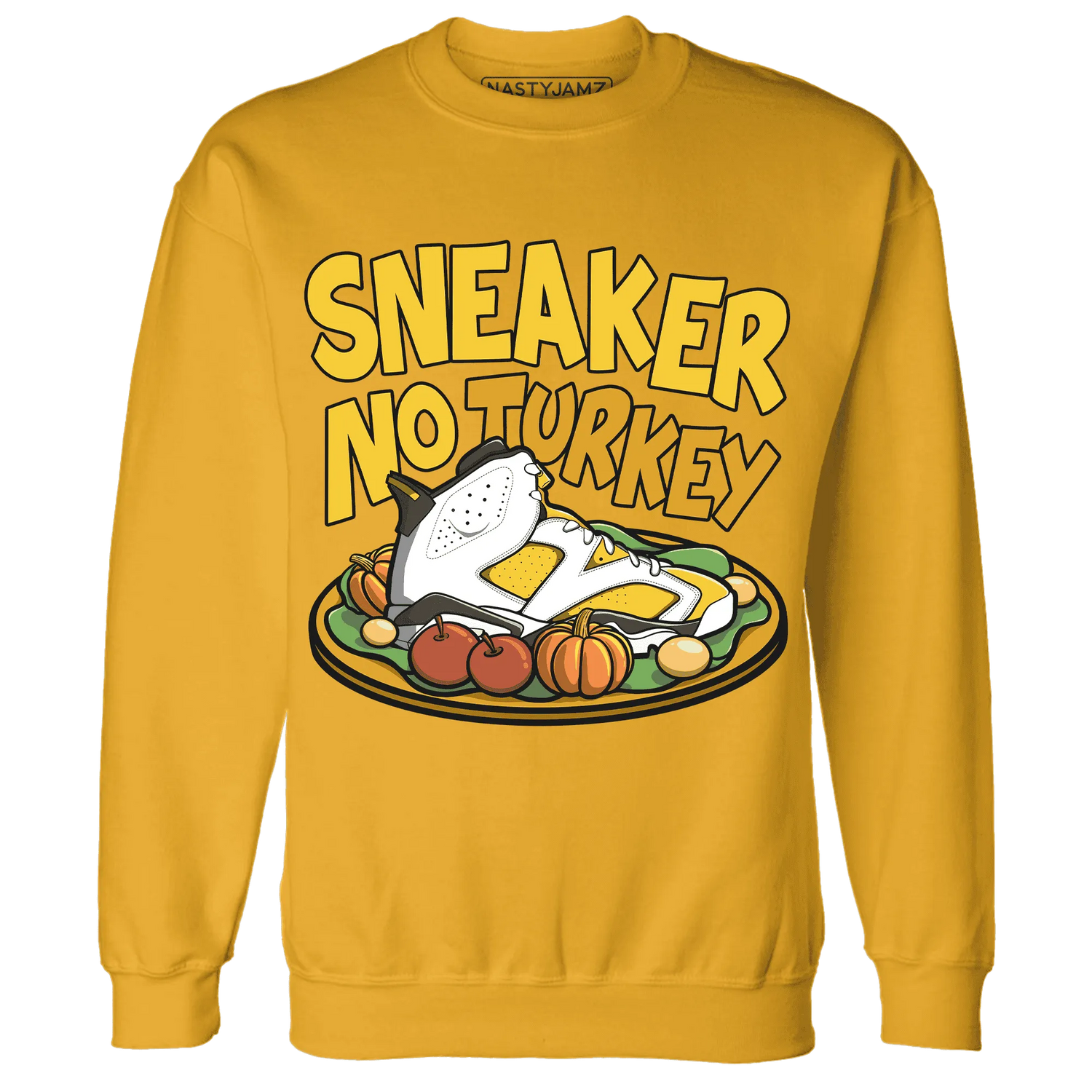 Yellow-Ochre-6s-NastyJamz-Sweatshirt-Match-Sneaker-No-Turkey