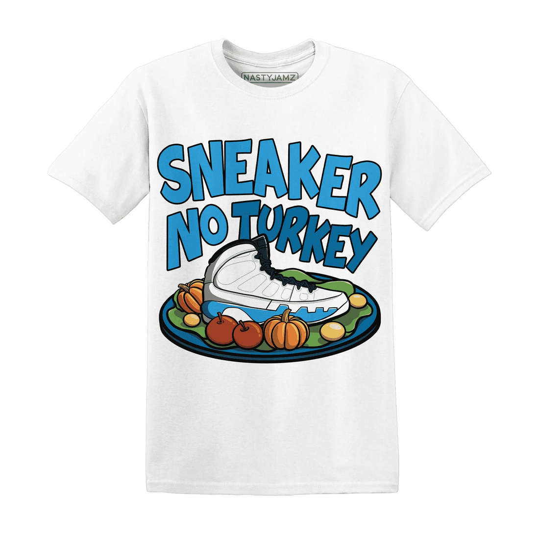 Powder-Blue-9s-NastyJamz-T-Shirt-Match-Sneaker-No-Turkey