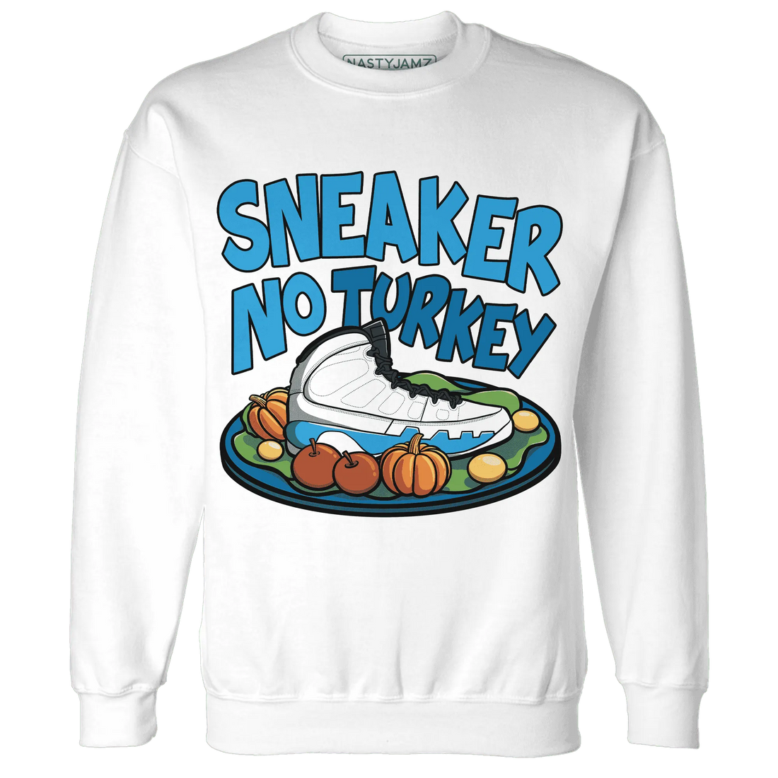Powder-Blue-9s-NastyJamz-Sweatshirt-Match-Sneaker-No-Turkey