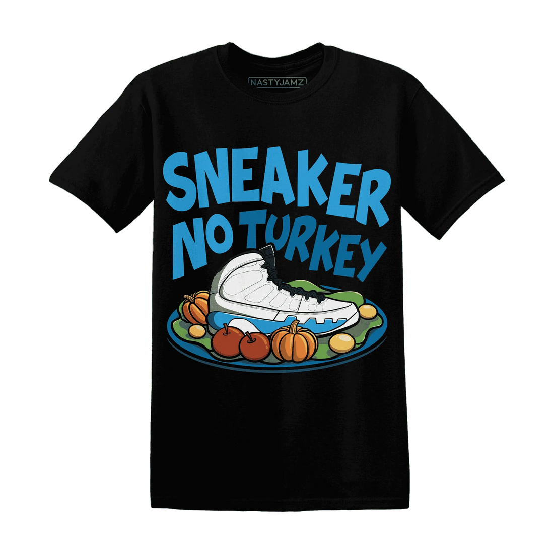 Powder-Blue-9s-NastyJamz-T-Shirt-Match-Sneaker-No-Turkey