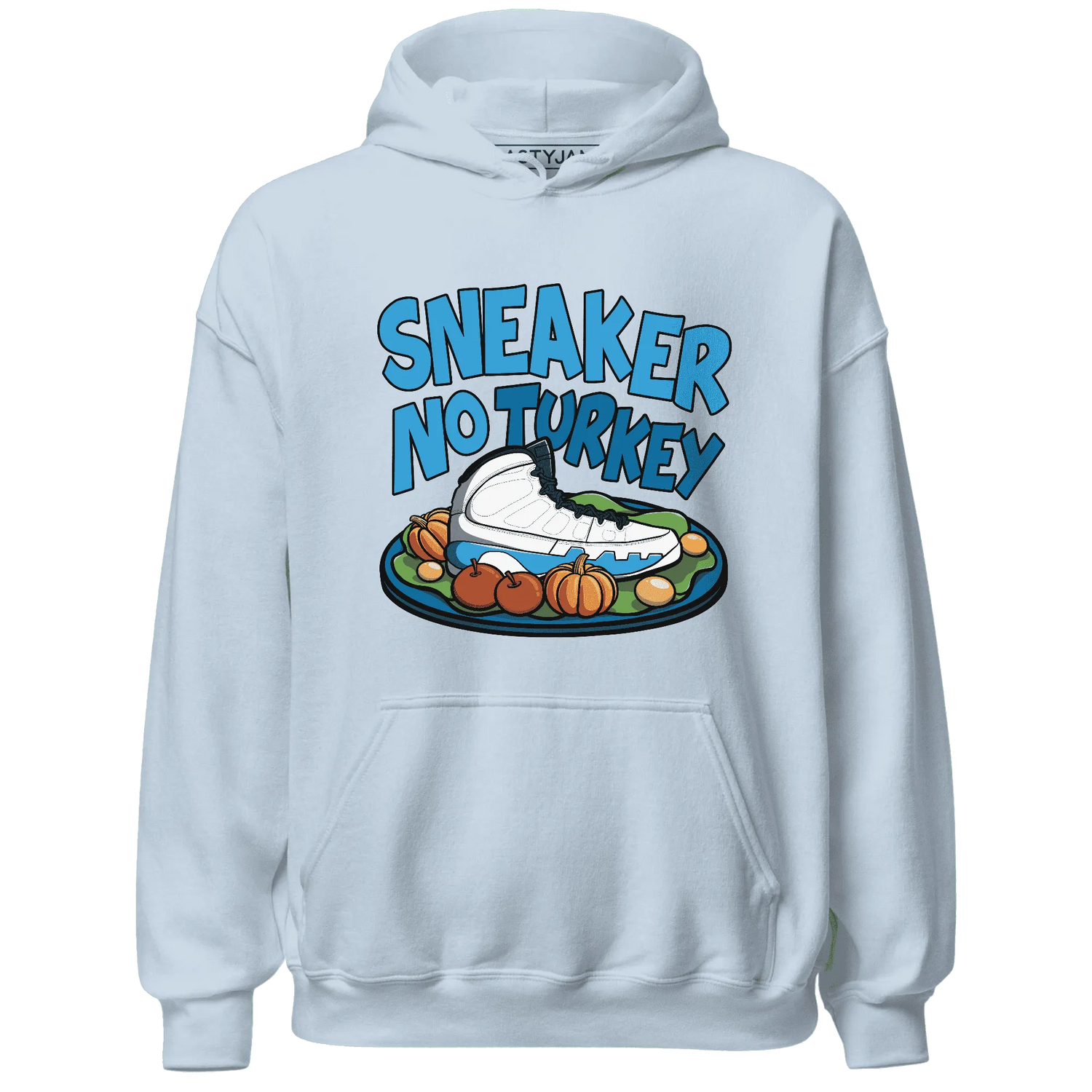 Powder-Blue-9s-NastyJamz-Hoodie-Match-Sneaker-No-Turkey