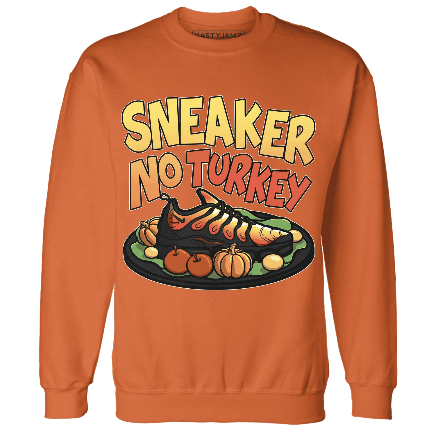 VaporMax-Crimson-Total-Orange-Plus-NastyJamz-Sweatshirt-Match-Sneaker-No-Turkey
