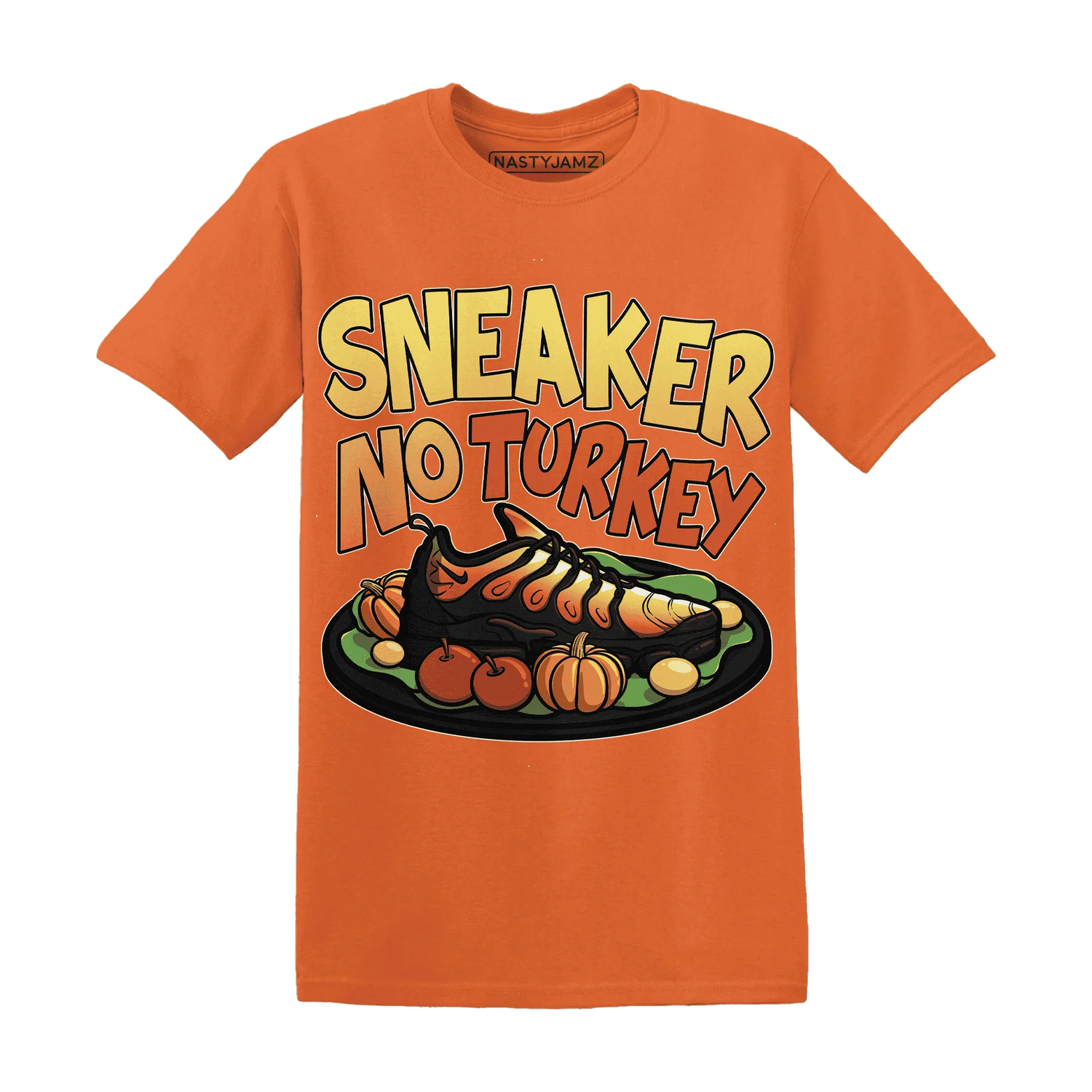 VaporMax-Crimson-Total-Orange-Plus-NastyJamz-T-Shirt-Match-Sneaker-No-Turkey