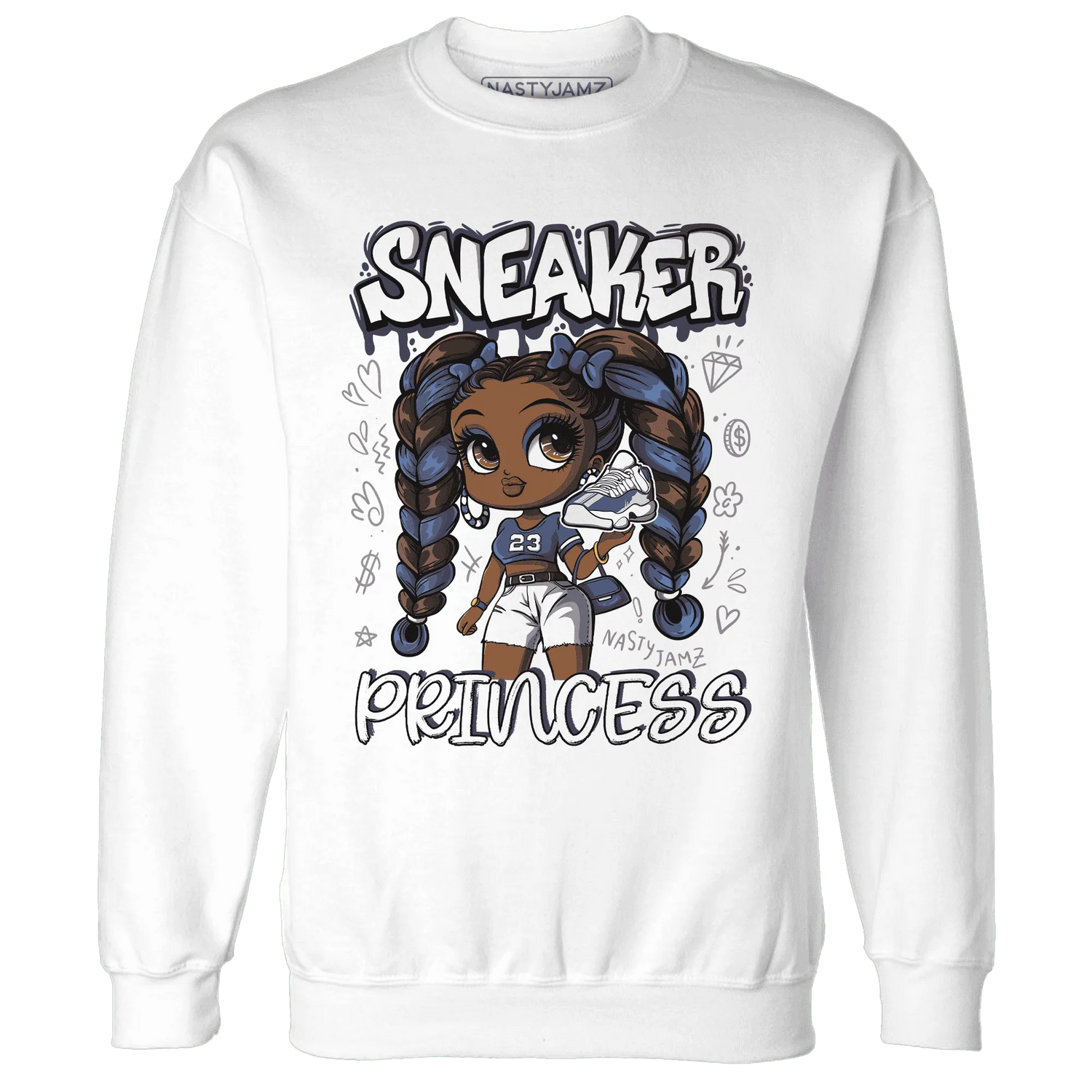 Low-Diffused-Blue-11s-Sweatshirt-Match-Sneaker-Princess