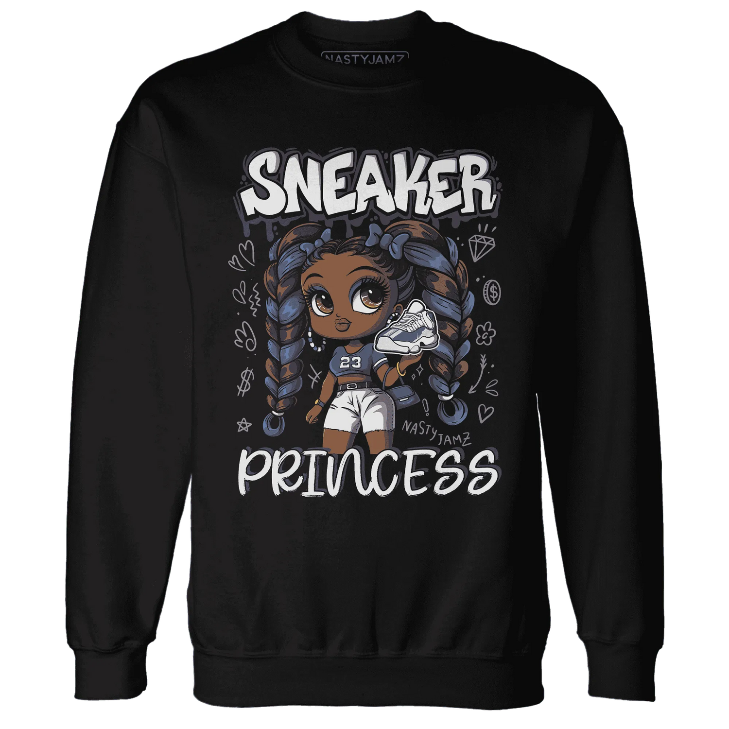 Low-Diffused-Blue-11s-Sweatshirt-Match-Sneaker-Princess