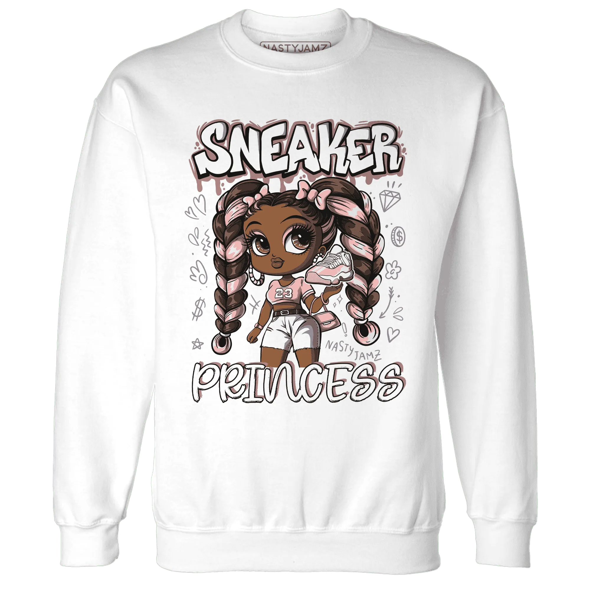 Low-Legend-Pink-11s-Sweatshirt-Match-Sneaker-Princess