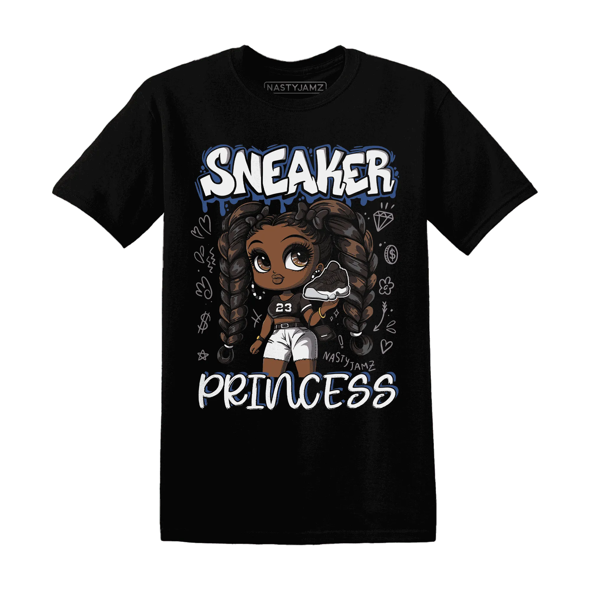 Low-Space-Jamz-11s-T-Shirt-Match-Sneaker-Princess