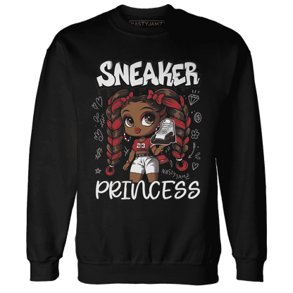 Retro-Red-Taxi-12s-Sweatshirt-Match-Sneaker-Princess