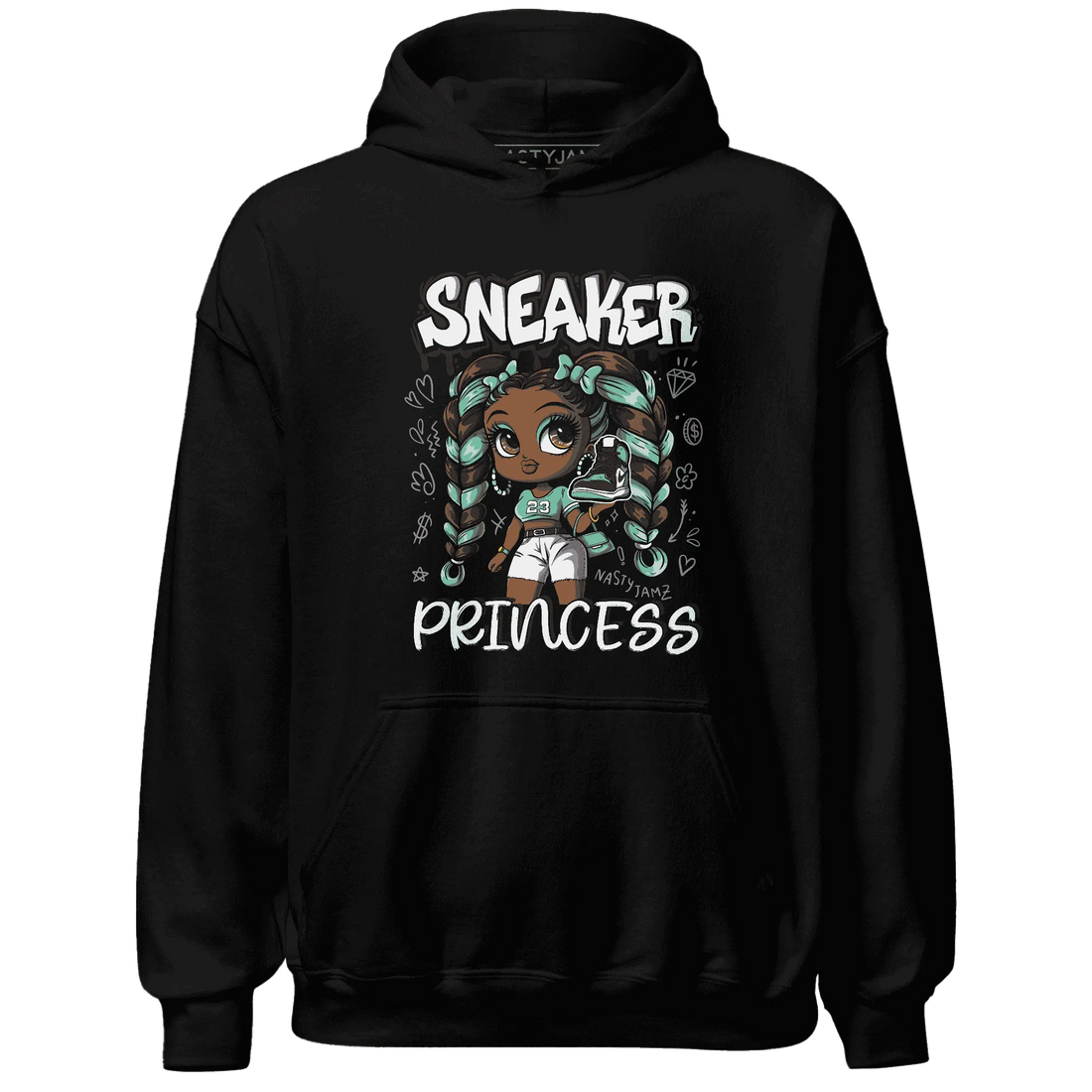 High-OG-Green-Glow-1s-Hoodie-Match-Sneaker-Princess