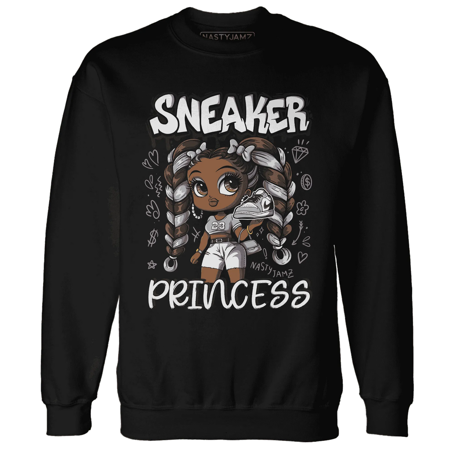 Wolf-Grey-1s-Sweatshirt-Match-Sneaker-Princess