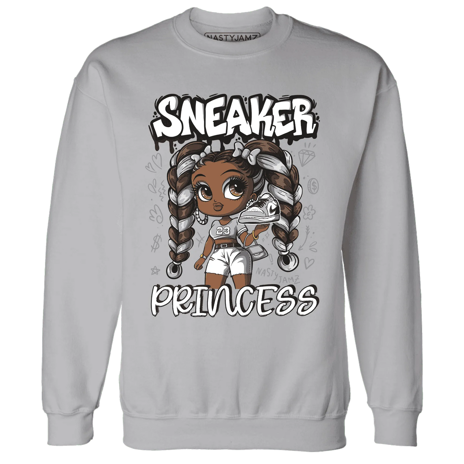 Wolf-Grey-1s-Sweatshirt-Match-Sneaker-Princess