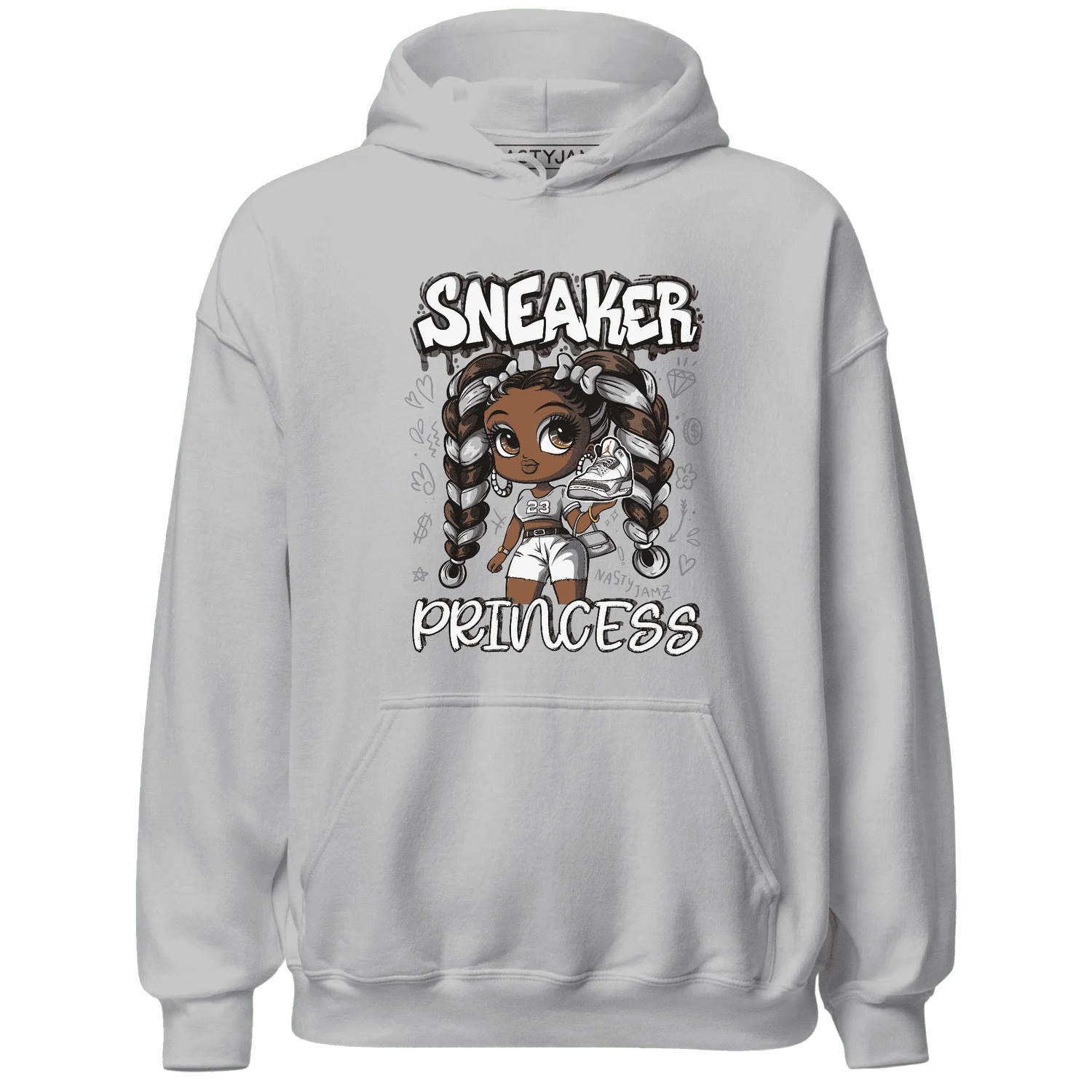 Cement-Grey-3s-Hoodie-Match-Sneaker-Princess