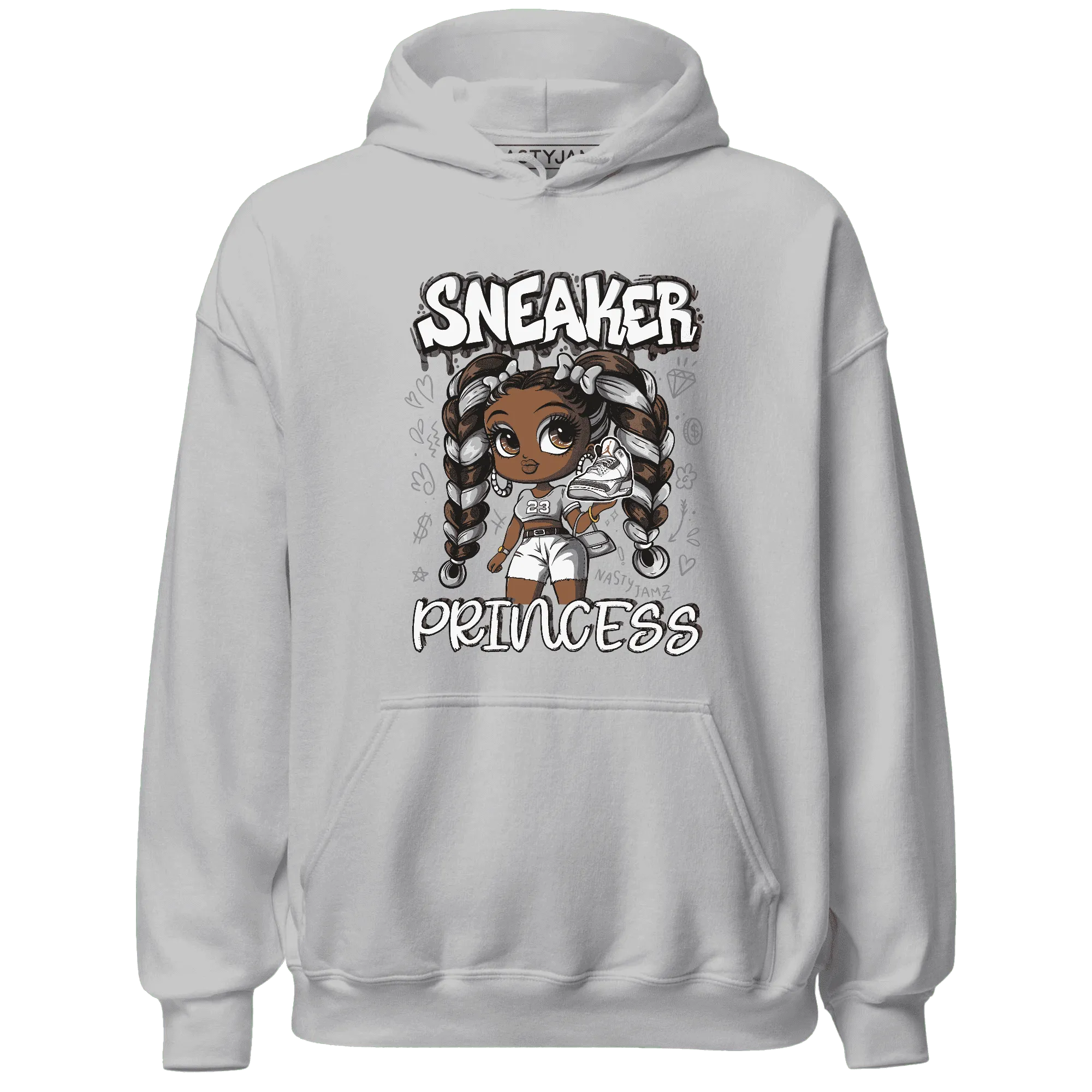 Cement-Grey-3s-Hoodie-Match-Sneaker-Princess