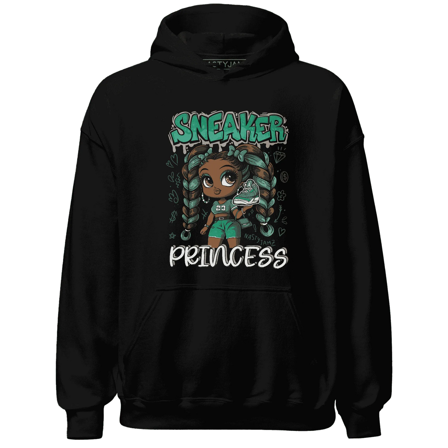 Nina-CN-Abney-3s-Hoodie-Match-Sneaker-Princess