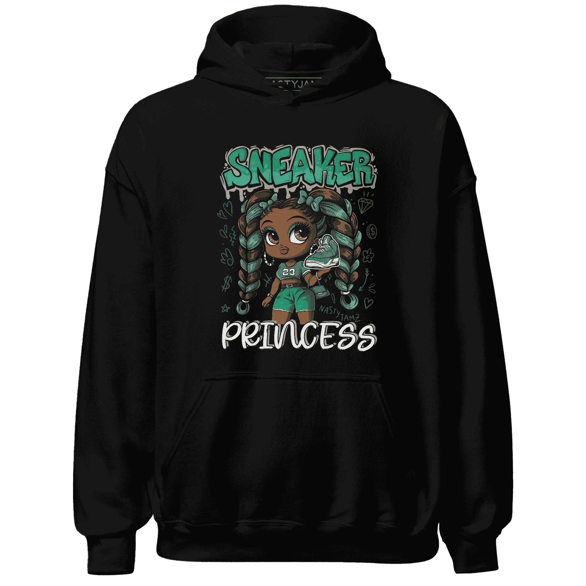 Nina-CN-Abney-3s-Hoodie-Match-Sneaker-Princess