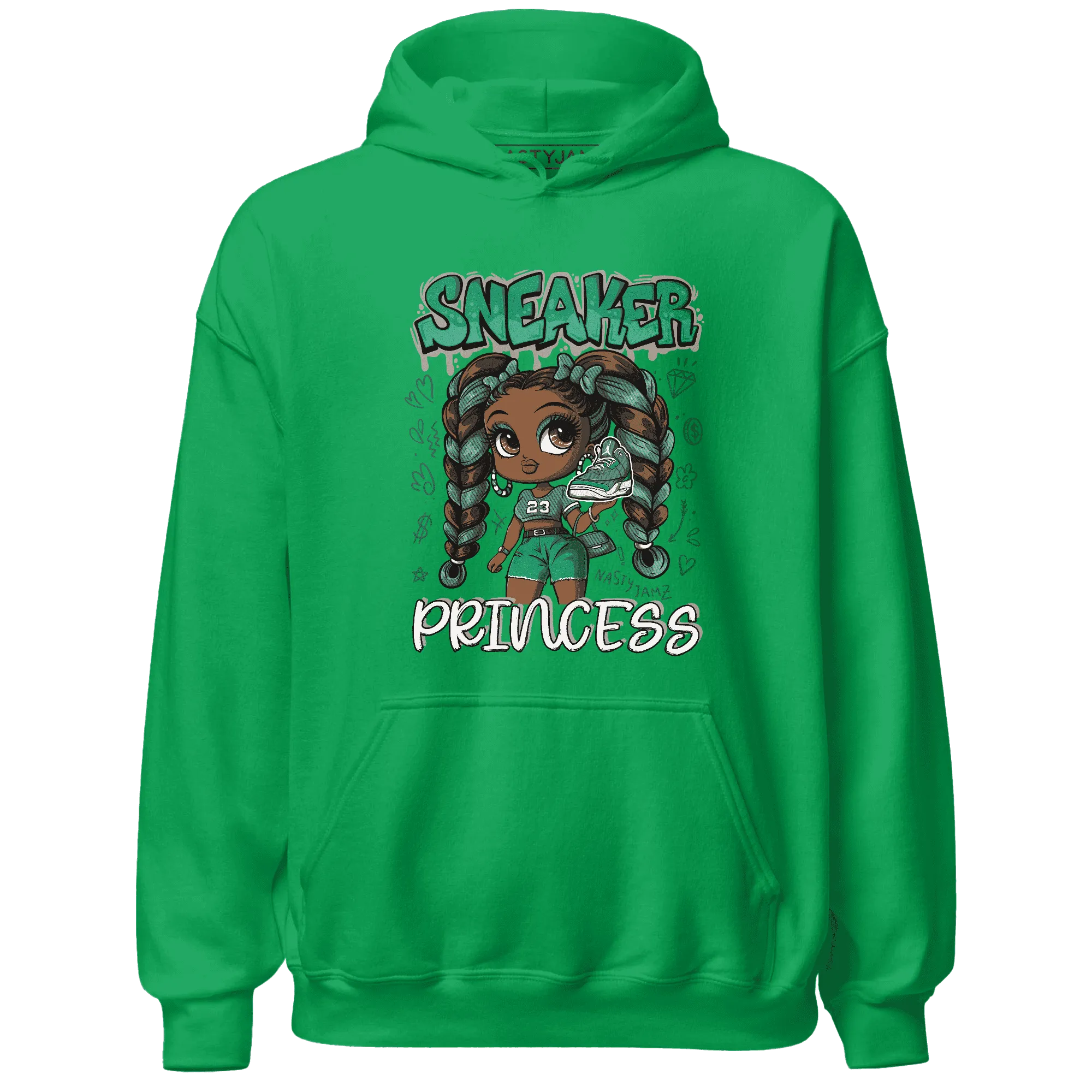 Nina-CN-Abney-3s-Hoodie-Match-Sneaker-Princess