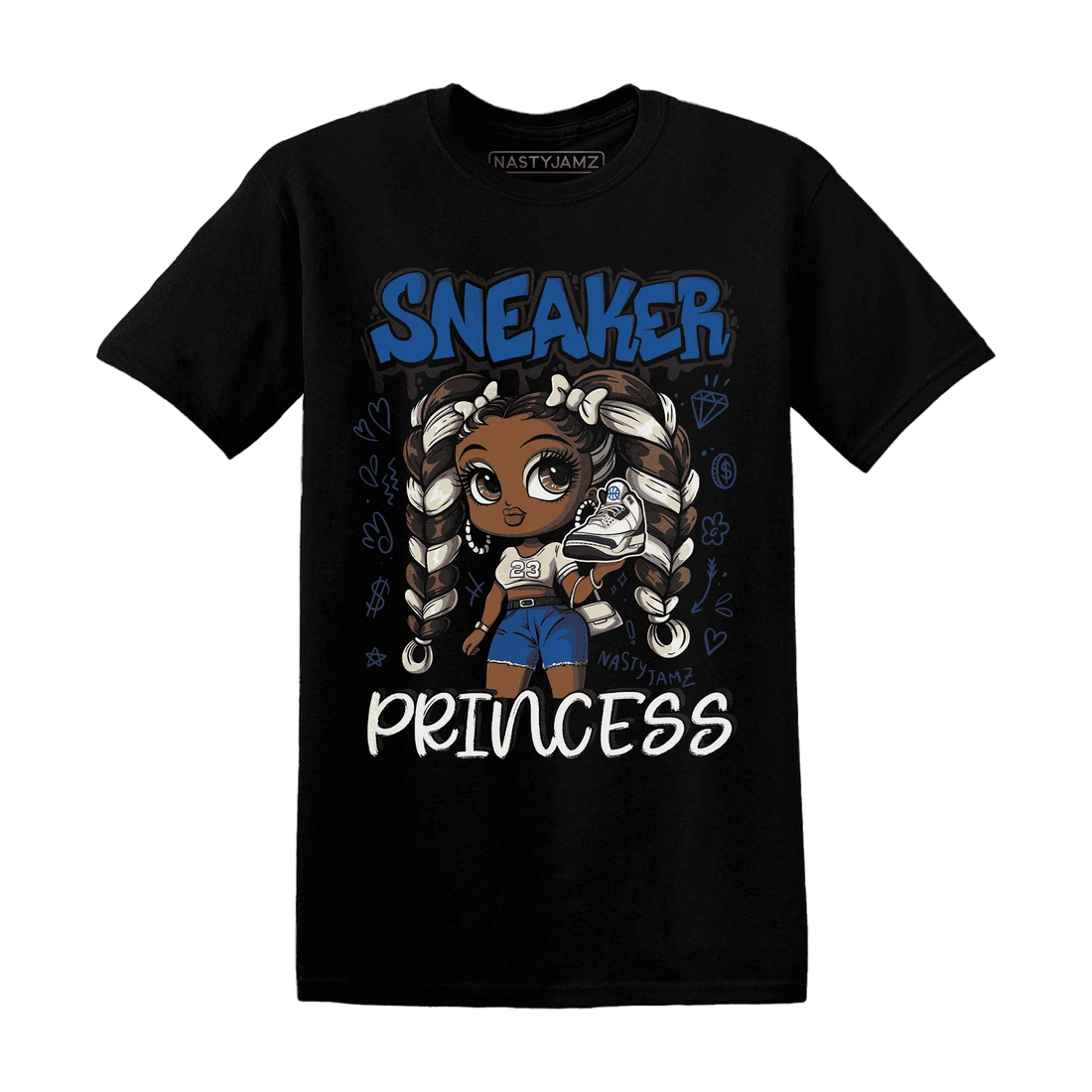 Quaiii-54-3s-T-Shirt-Match-Sneaker-Princess