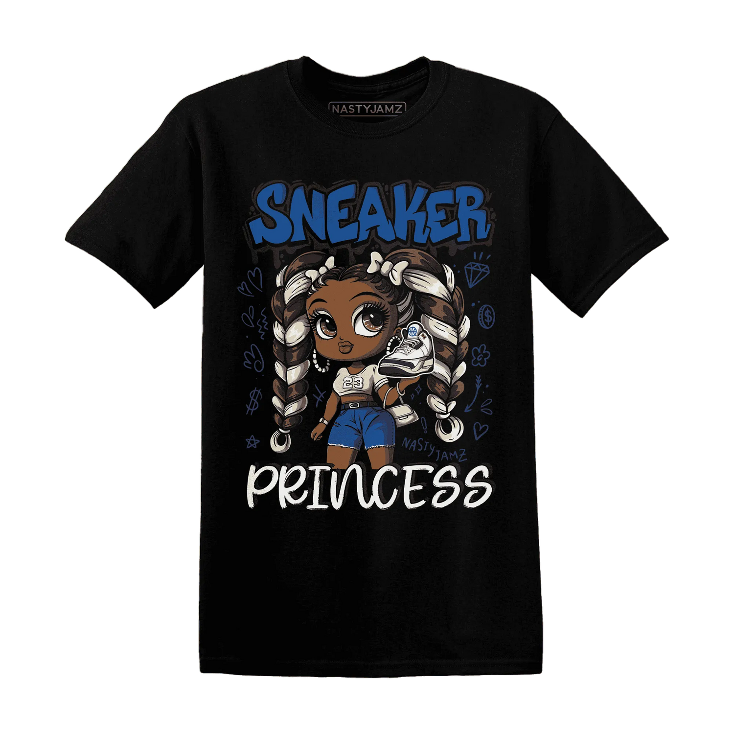 Quaiii-54-3s-T-Shirt-Match-Sneaker-Princess