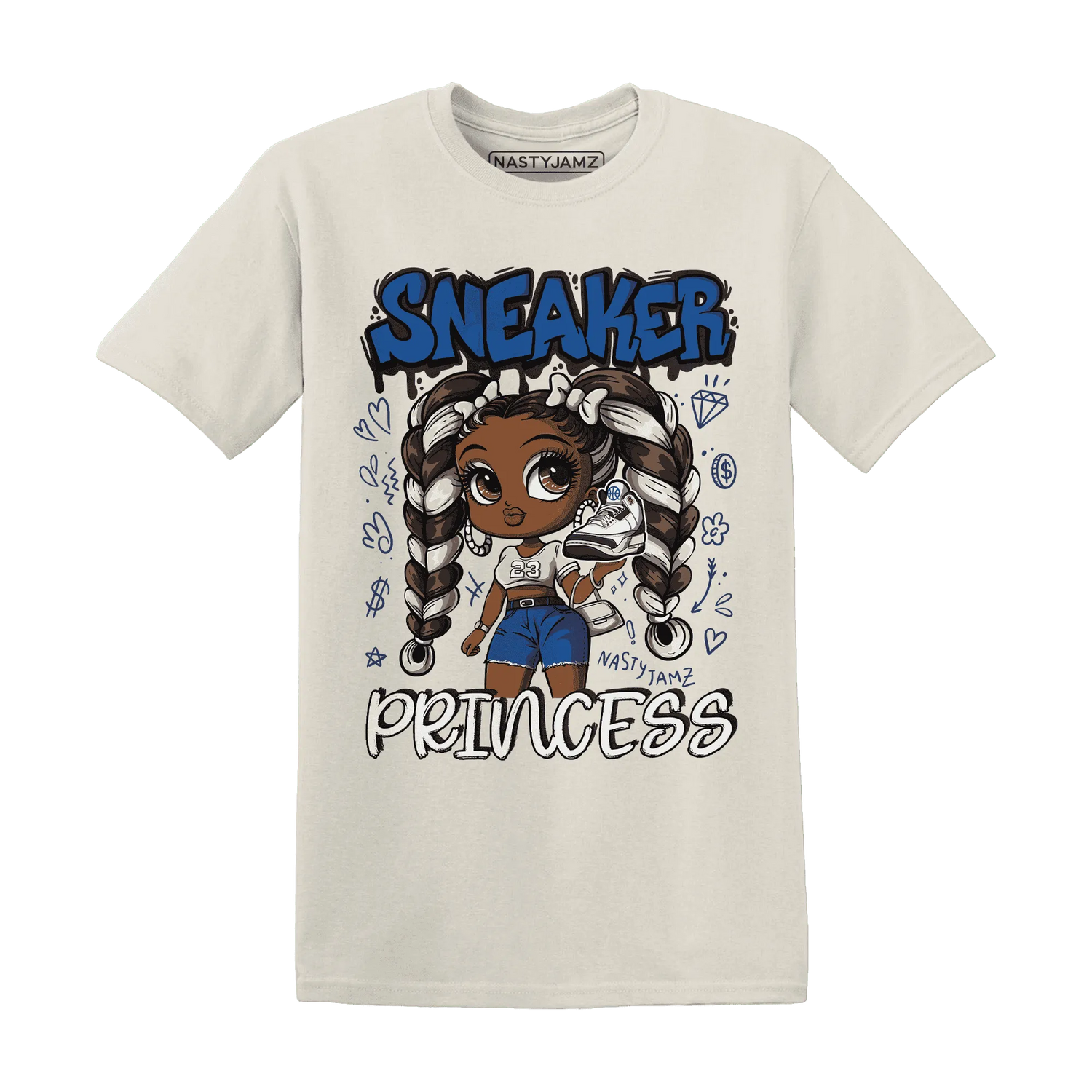 Quaiii-54-3s-T-Shirt-Match-Sneaker-Princess