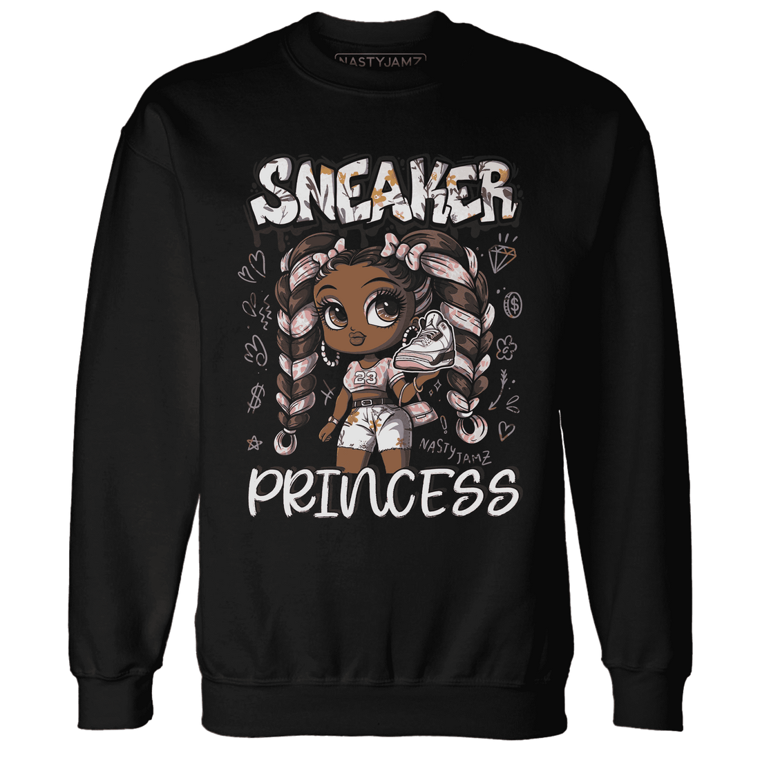 Red-Stardust-3s-Sweatshirt-Match-Sneaker-Princess