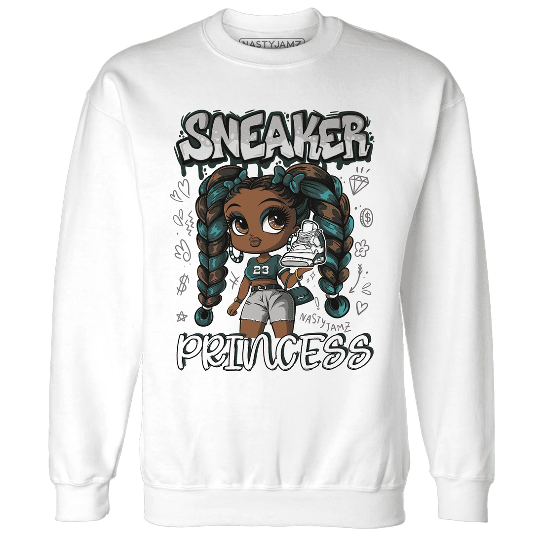 Oxidized-Green-4s-Sweatshirt-Match-Sneaker-Princess